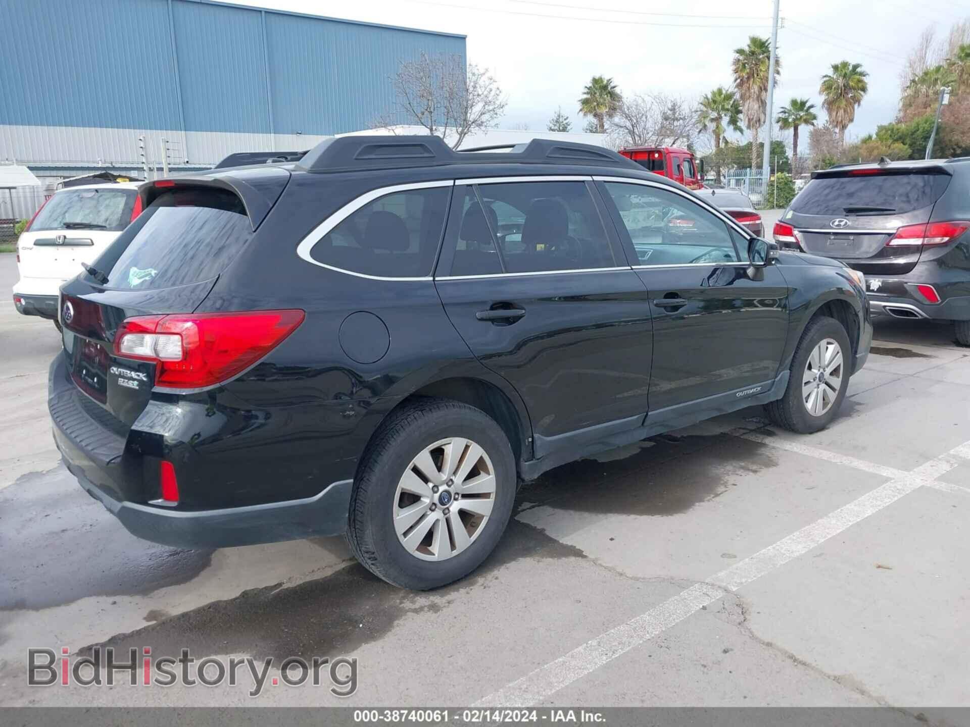 2015 SUBARU OUTBACK - VIN: 4S4BSAFC3F3303979 - Фото 4