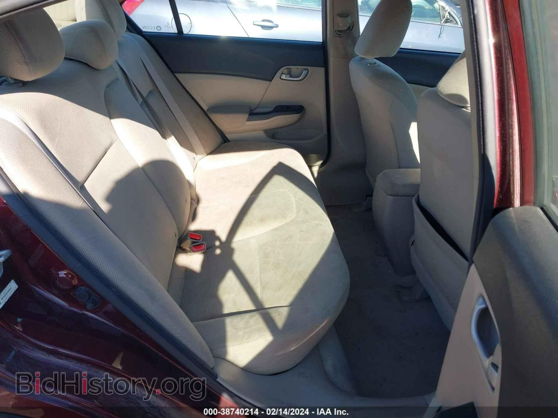 2012 HONDA CIVIC - VIN: 19XFB2F52CE022578 - Фото 8