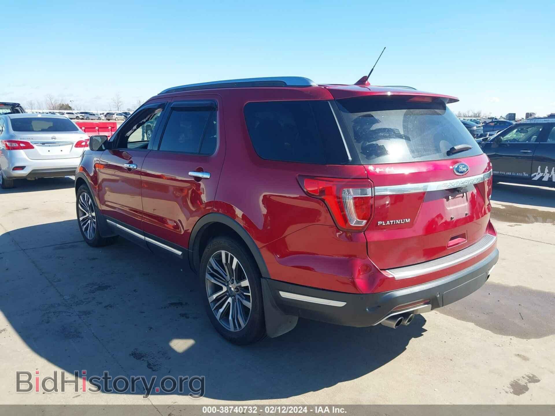 2018 FORD EXPLORER - VIN: 1FM5K8HT0JGB17093 - Фото 3