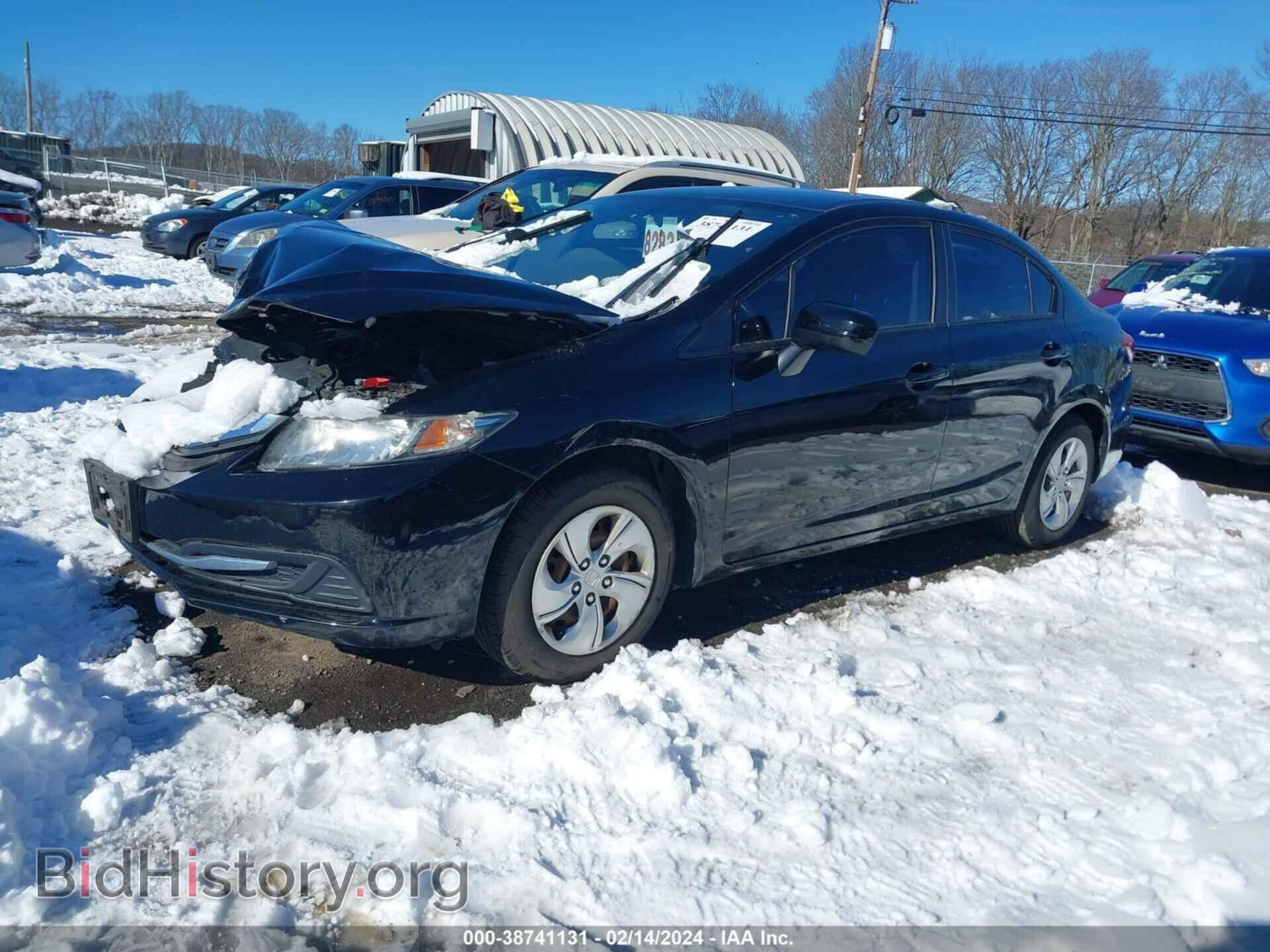 2014 HONDA CIVIC - VIN: 19XFB2F54EE250035 - Фото 2