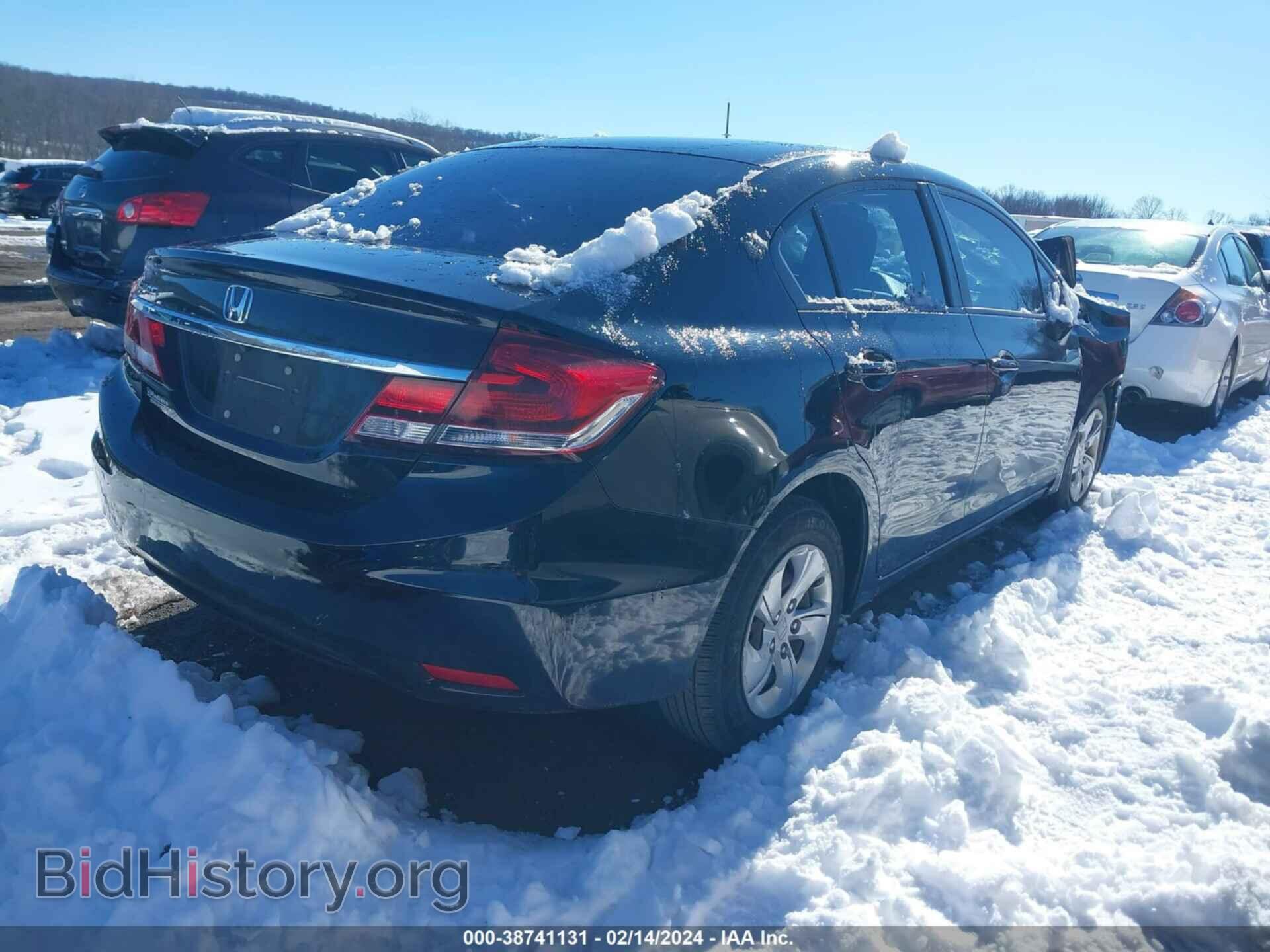 2014 HONDA CIVIC - VIN: 19XFB2F54EE250035 - Фото 4