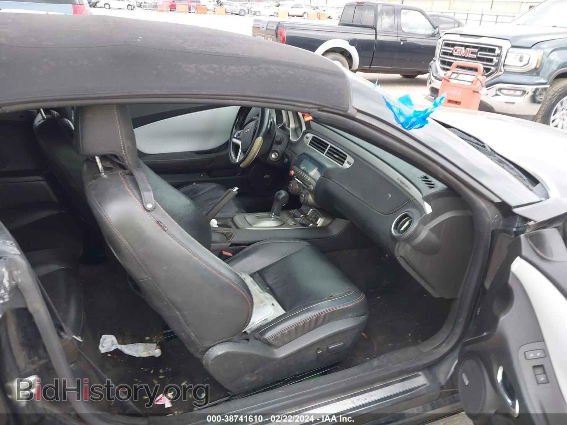 2012 CHEVROLET CAMARO - VIN: 2G1FC3D33C9192668 - Фото 5