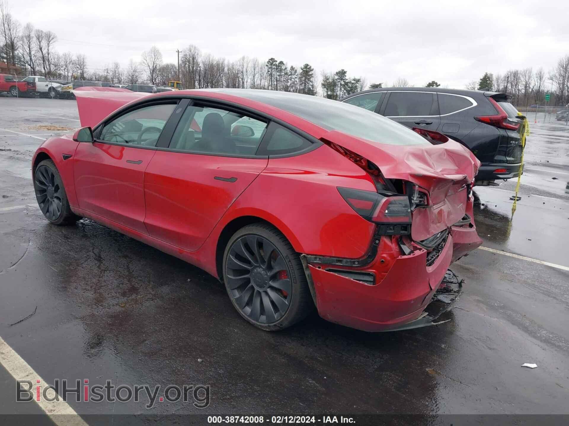 2022 TESLA MODEL 3 - VIN: 5YJ3E1EC3NF130323 - Фото 3