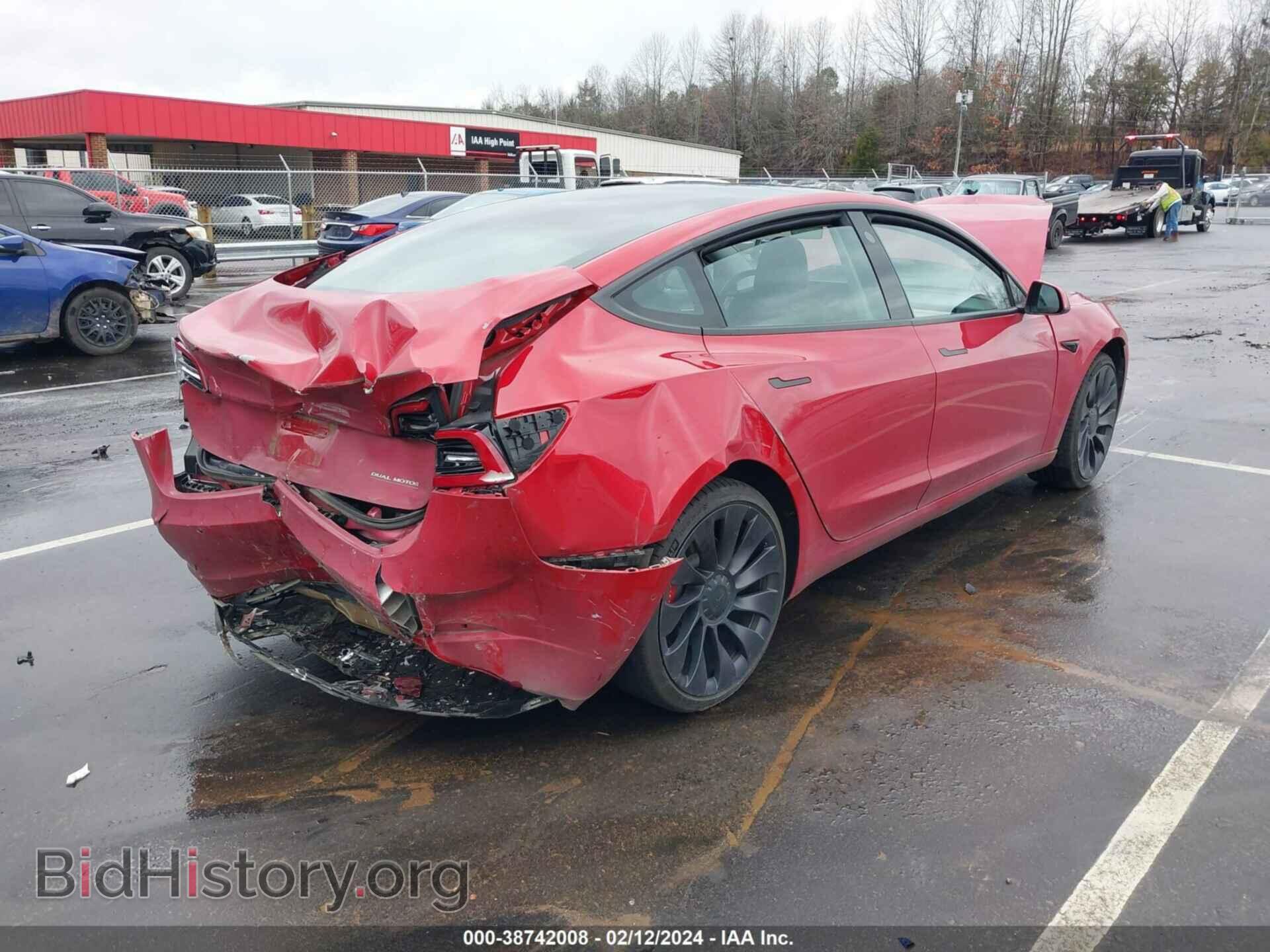 2022 TESLA MODEL 3 - VIN: 5YJ3E1EC3NF130323 - Фото 4