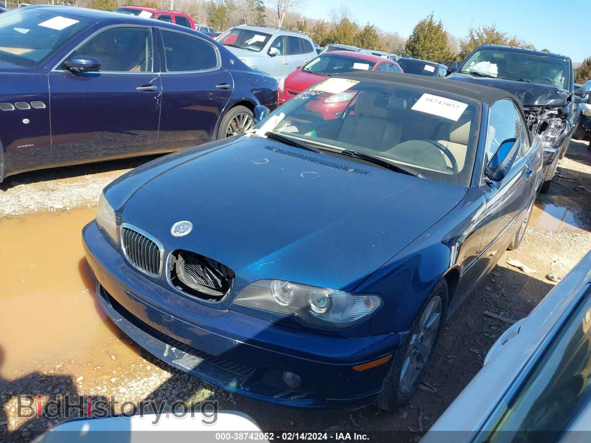 2006 BMW 325CI - VIN: WBABW33486PX85436 - Фото 2