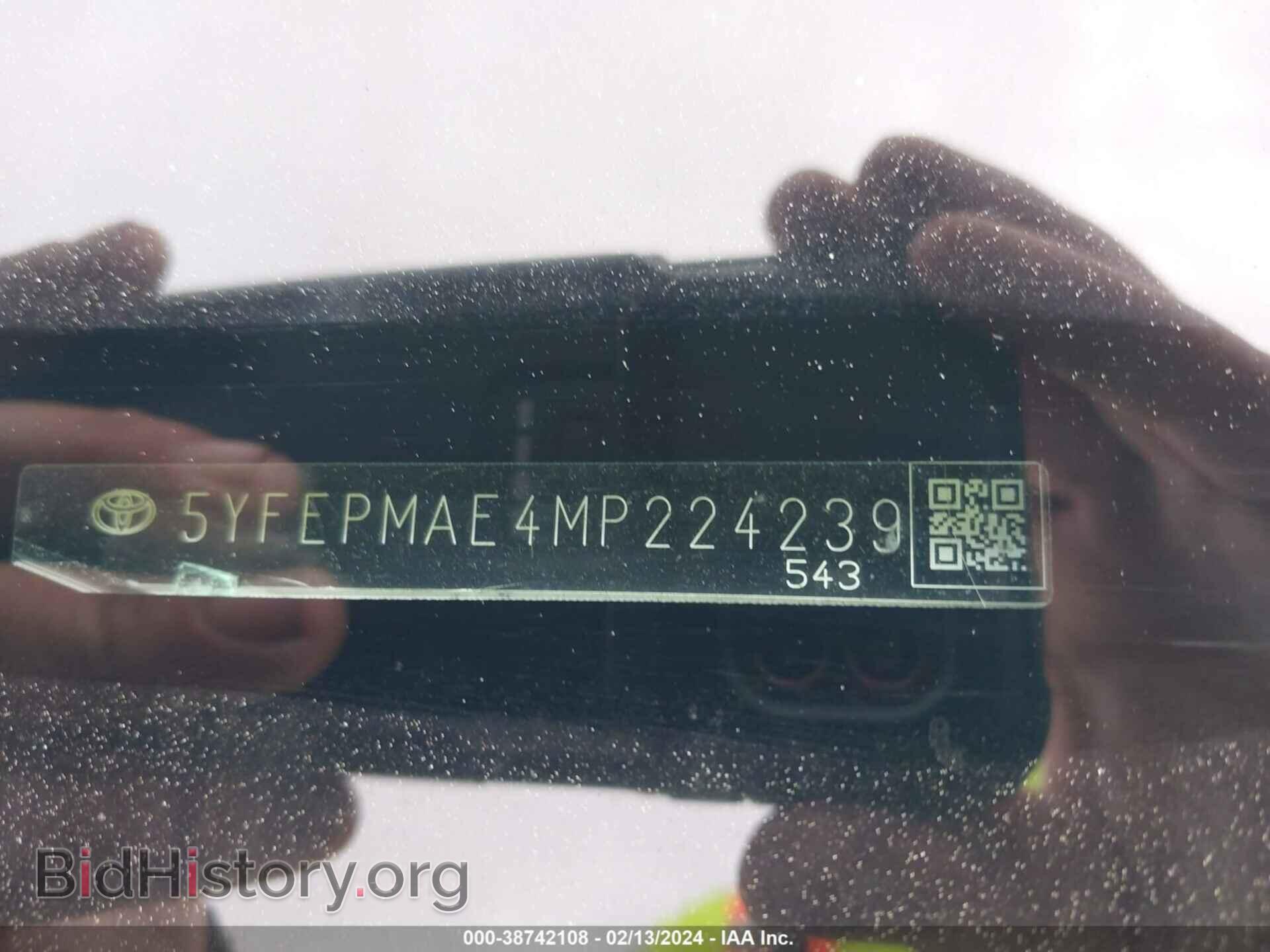 2021 TOYOTA COROLLA - VIN: 5YFEPMAE4MP224239 - Фото 9