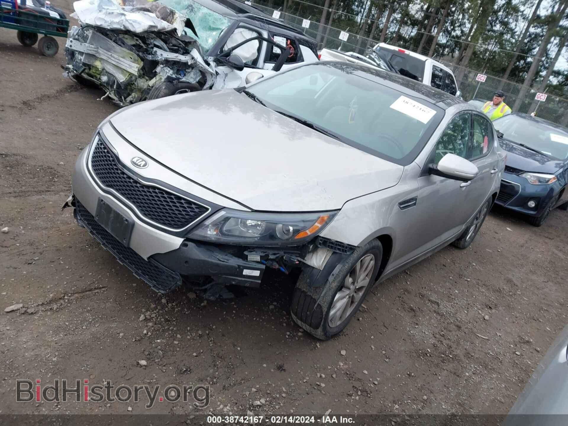 2014 KIA OPTIMA - VIN: 5XXGN4A73EG328554 - Фото 2