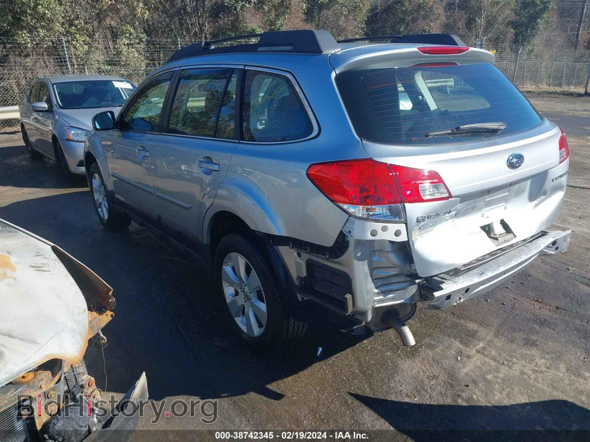2012 SUBARU OUTBACK - VIN: 4S4BRCAC7C3225510 - Фото 3