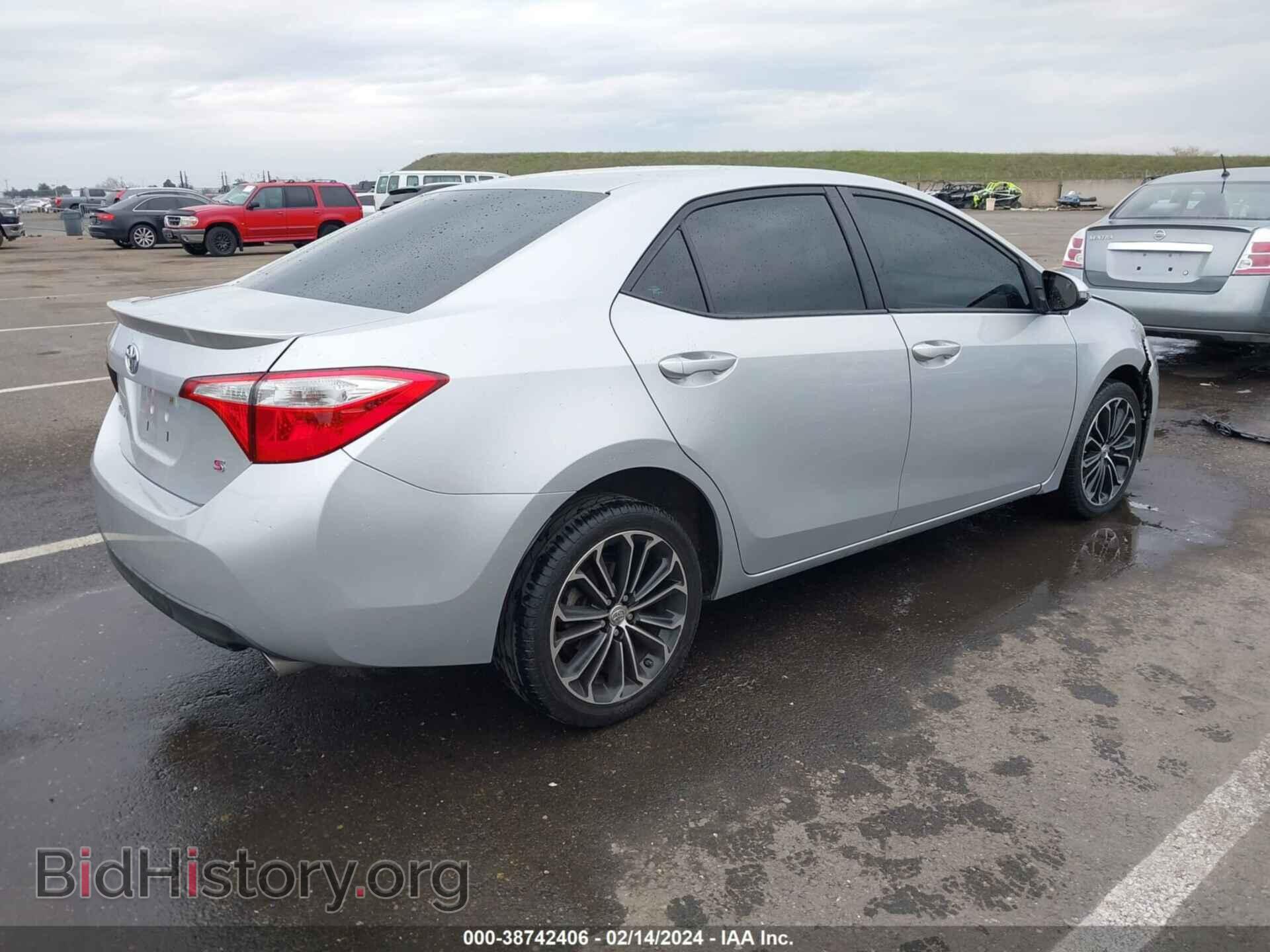2014 TOYOTA COROLLA - VIN: 5YFBURHE9EP041371 - Фото 4