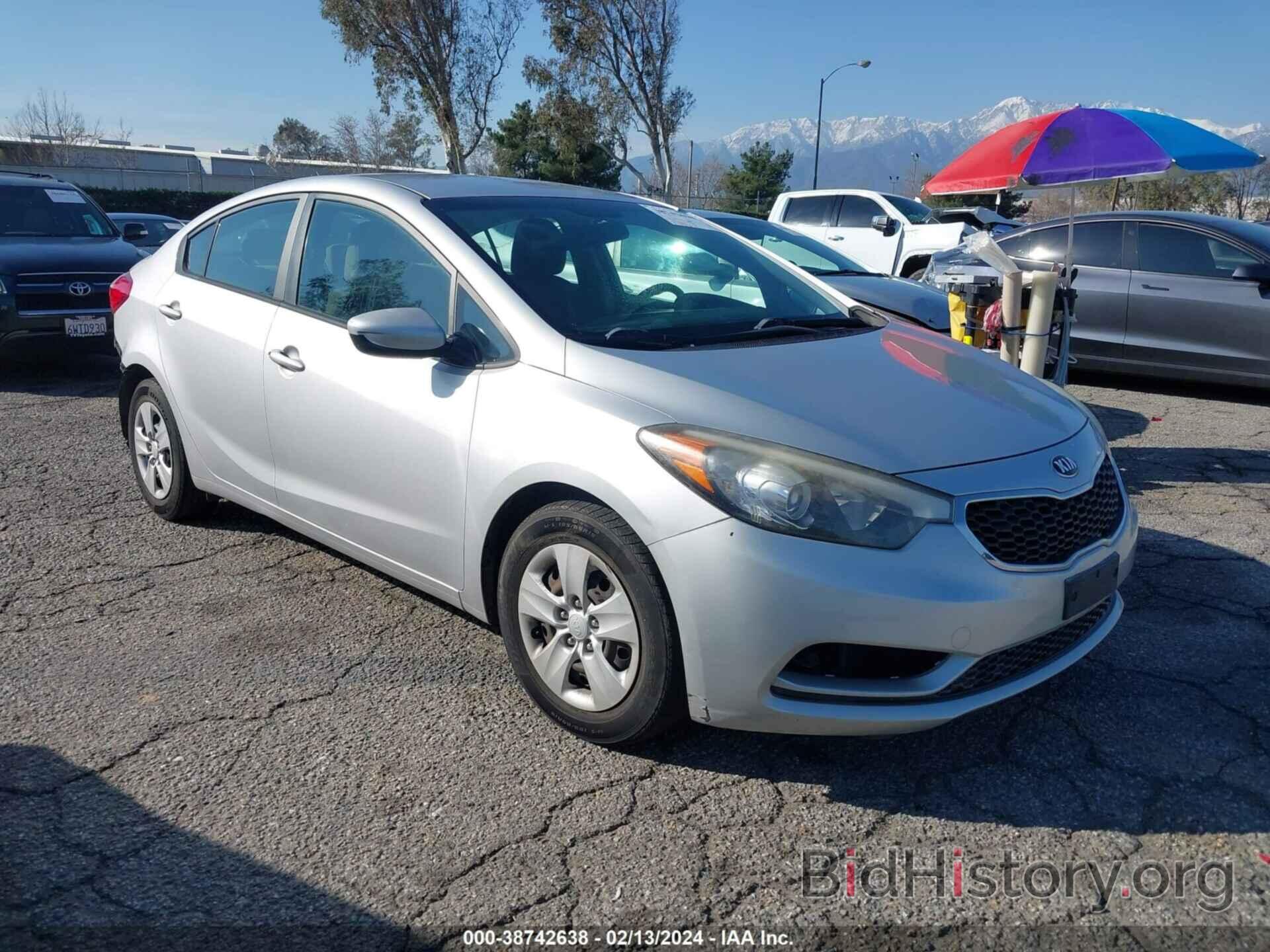 Photo KNAFK4A62F5410225 - KIA FORTE 2015