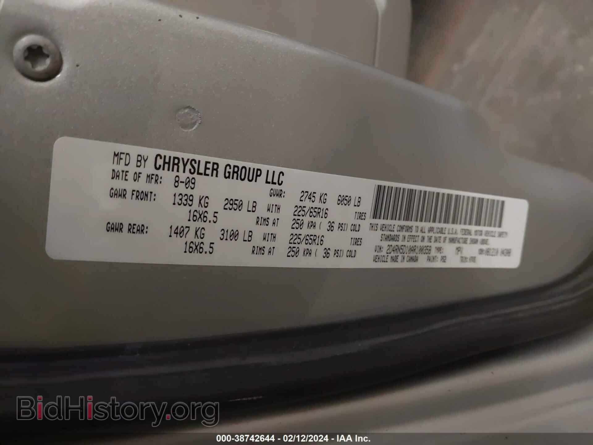 2010 DODGE GRAND CARAVAN - VIN: 2D4RN5D10AR100358 - Фото 9