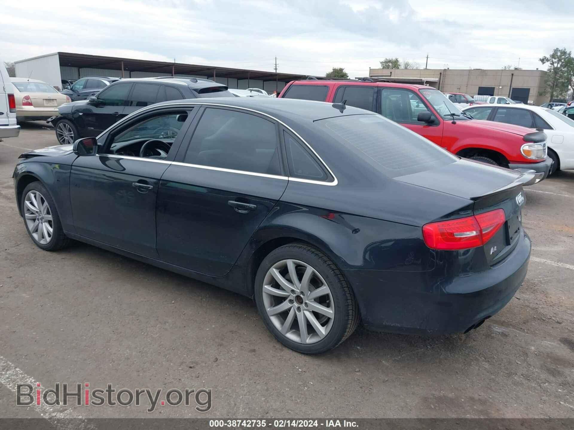2013 AUDI A4 - VIN: WAUFFAFL4DN050258 - Фото 3