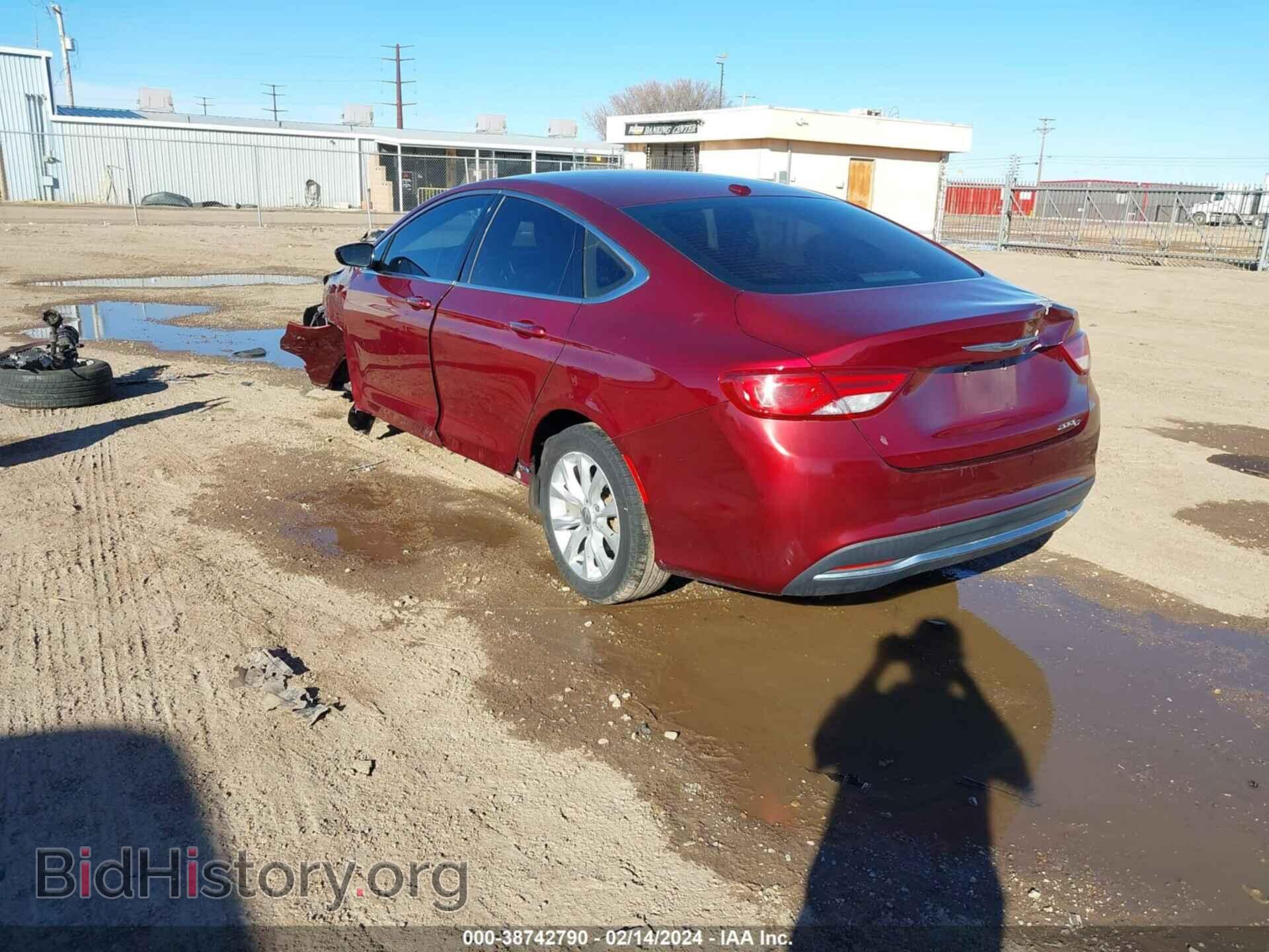 2015 CHRYSLER 200 - VIN: 1C3CCCCB3FN545113 - Фото 3