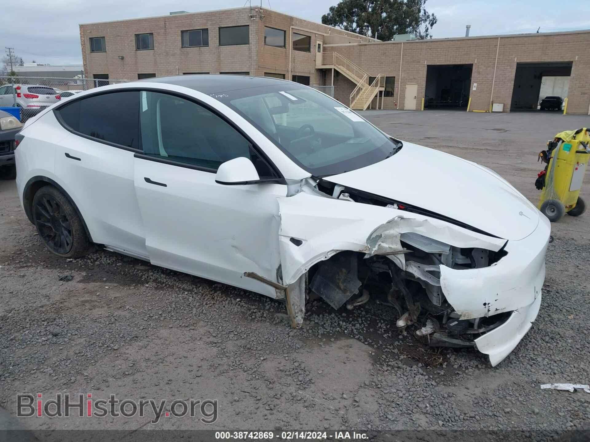 Photo 5YJYGDEE4MF218282 - TESLA MODEL Y 2021