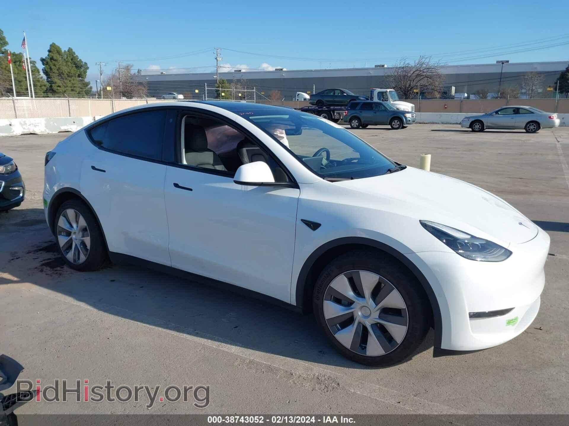 Фотография 7SAYGAEE9NF551077 - TESLA MODEL Y 2022