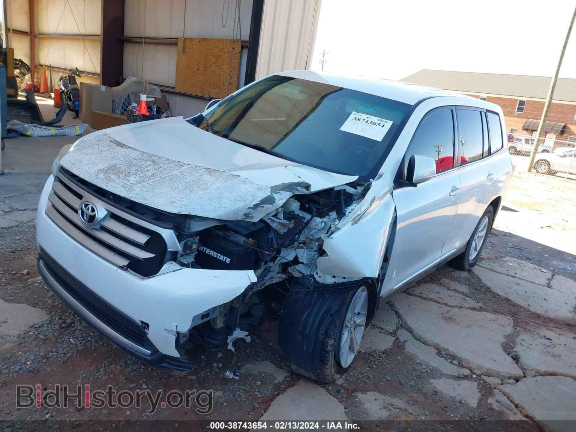 2013 TOYOTA HIGHLANDER - VIN: 5TDZA3EH8DS035053 - Фото 2