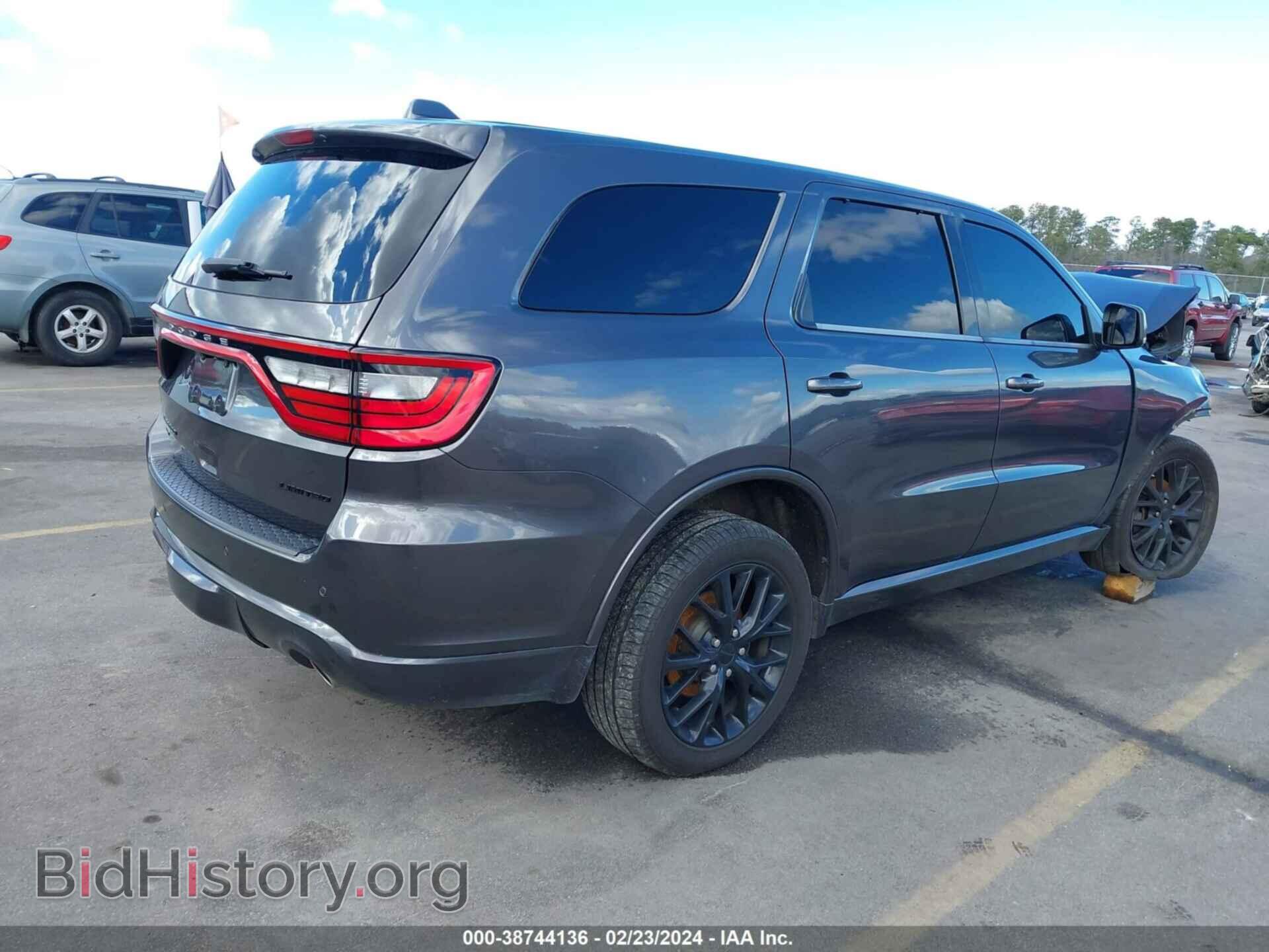 2016 DODGE DURANGO - VIN: 1C4RDJDG8GC323620 - Photo 4