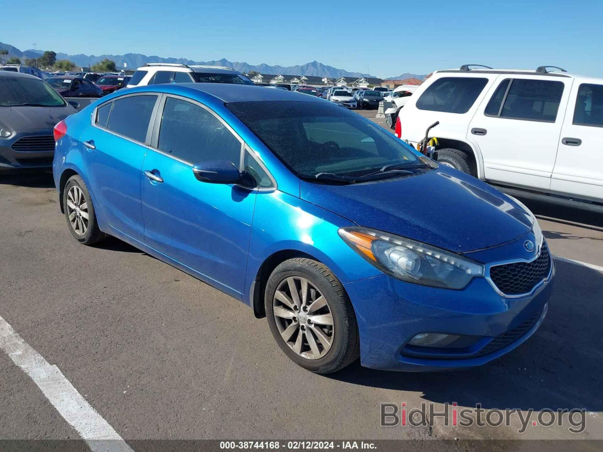 Photo KNAFX4A84E5106380 - KIA FORTE 2014