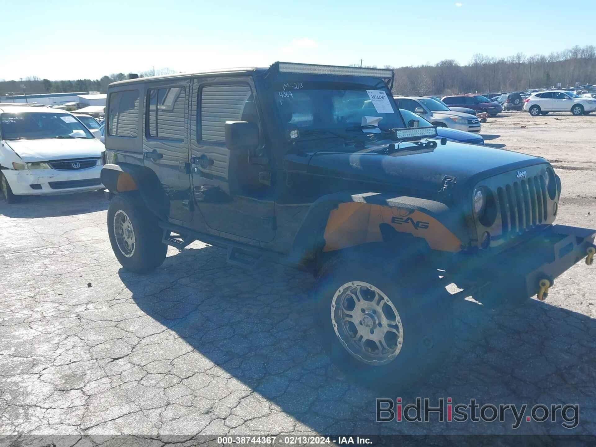 Photo 1C4BJWDGXEL259519 - JEEP WRANGLER UNLIMITED 2014