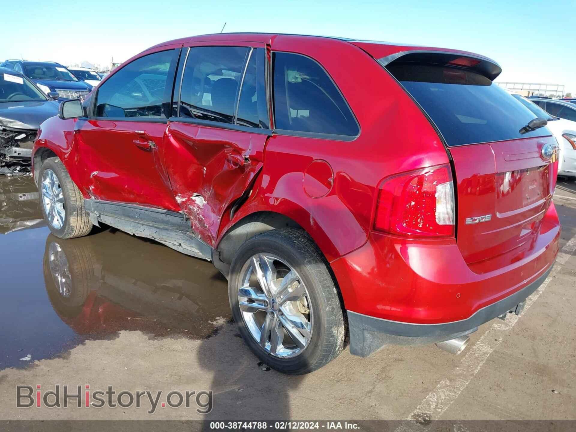 2013 FORD EDGE - VIN: 2FMDK4JC6DBE38257 - Фото 3