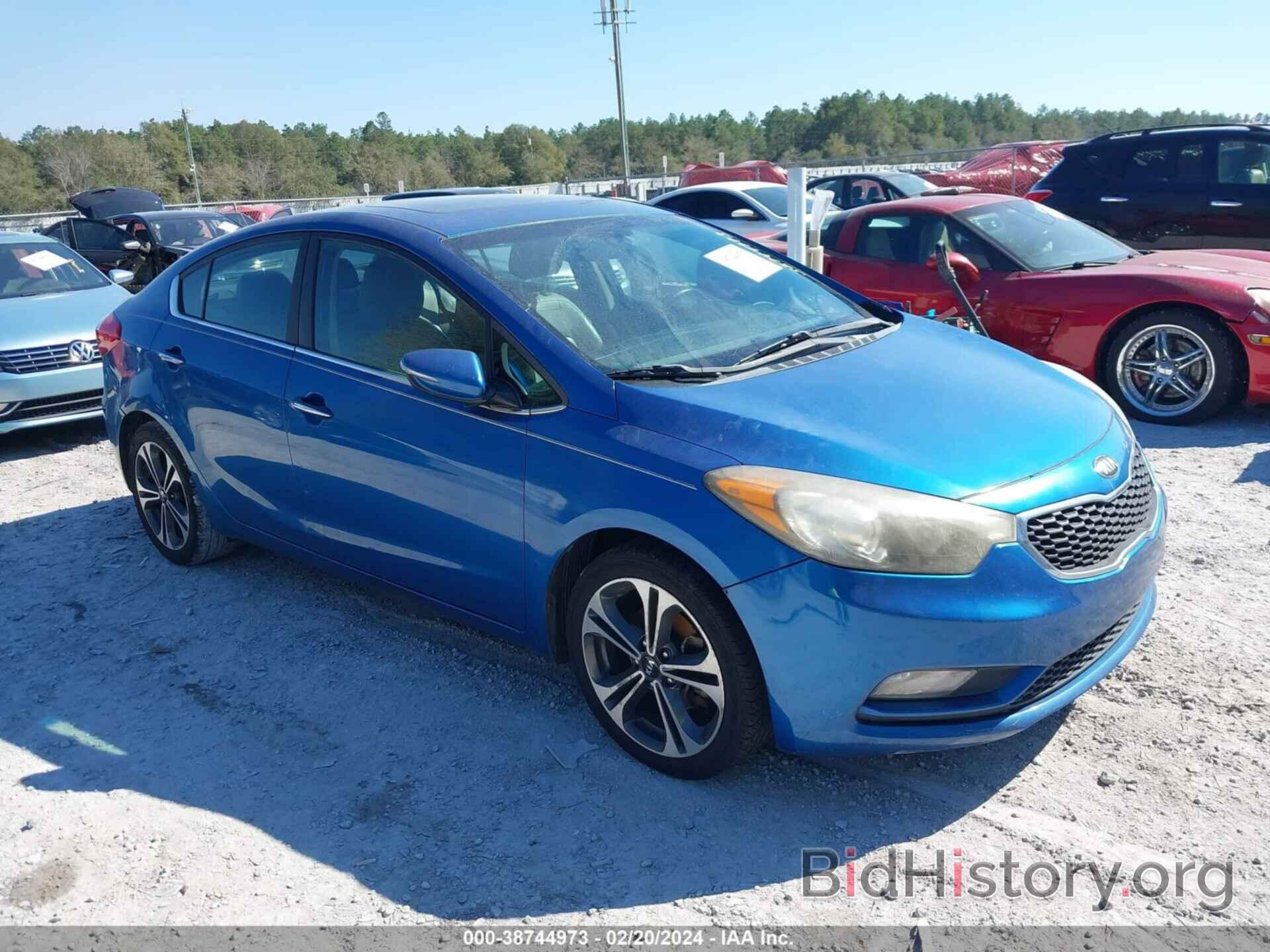 Photo KNAFZ4A88E5115349 - KIA FORTE 2014