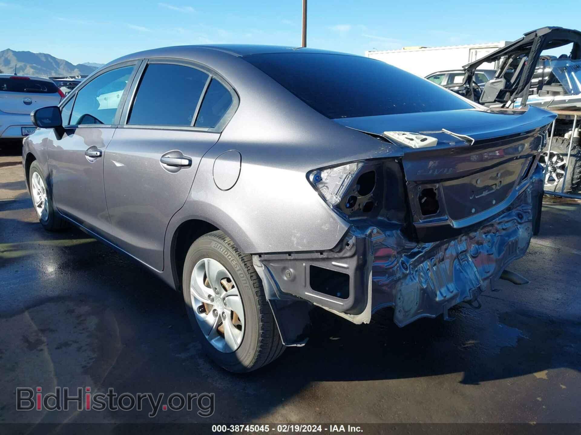 2015 HONDA CIVIC - VIN: 19XFB2F57FE284343 - Фото 3