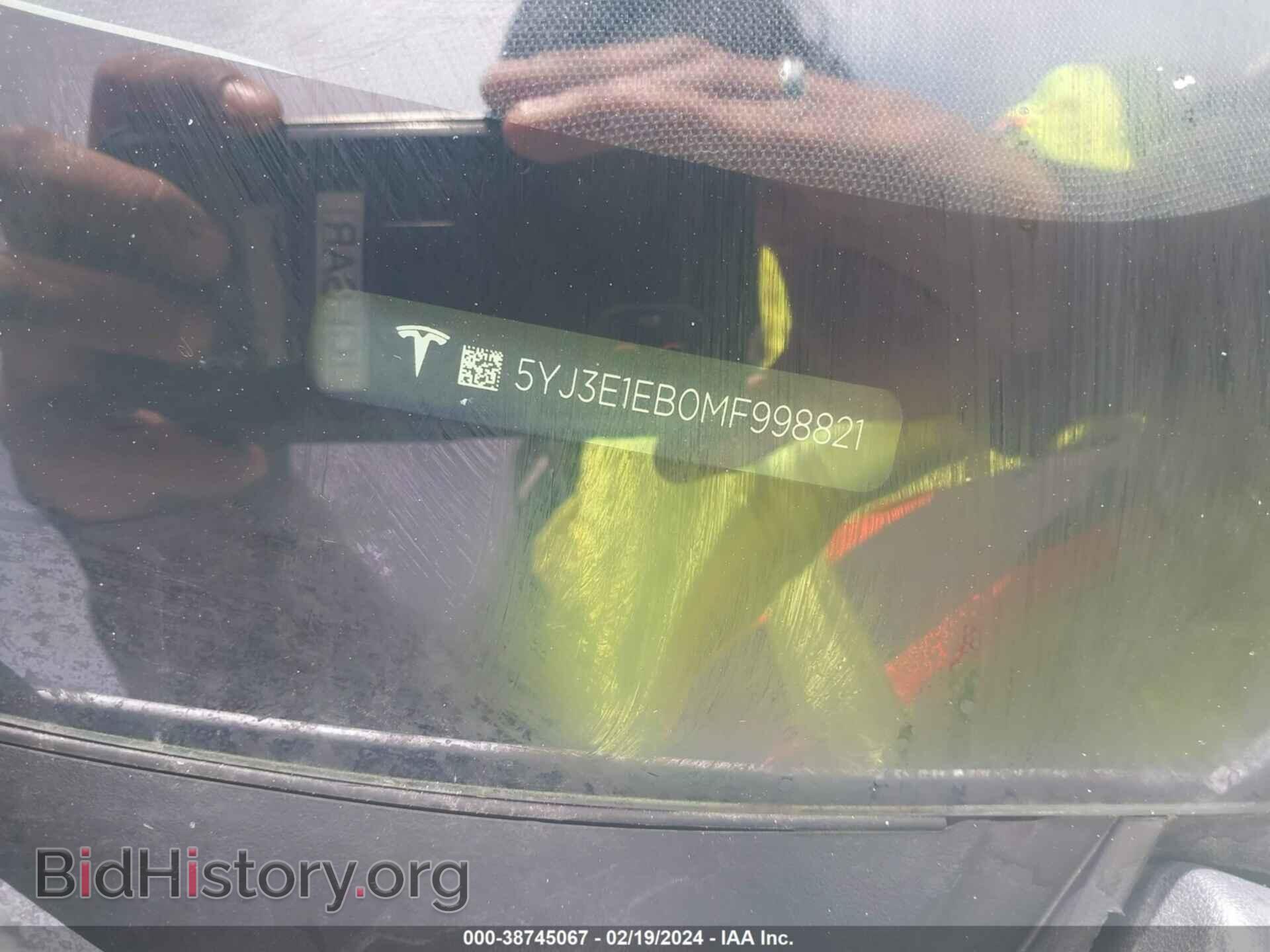 2021 TESLA MODEL 3 - VIN: 5YJ3E1EB0MF998821 - Photo 9
