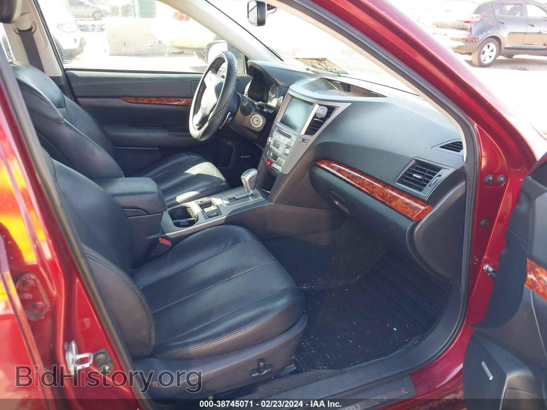 2012 SUBARU LEGACY - VIN: 4S3BMDL69C2005100 - Фото 5