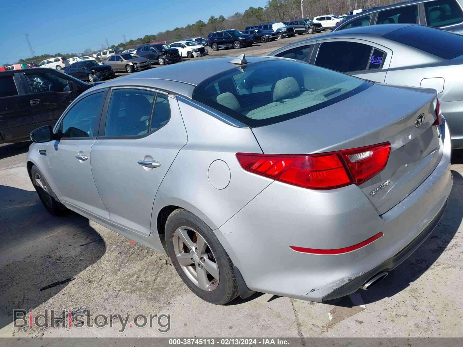 2014 KIA OPTIMA - VIN: 5XXGM4A76EG315526 - Фото 3