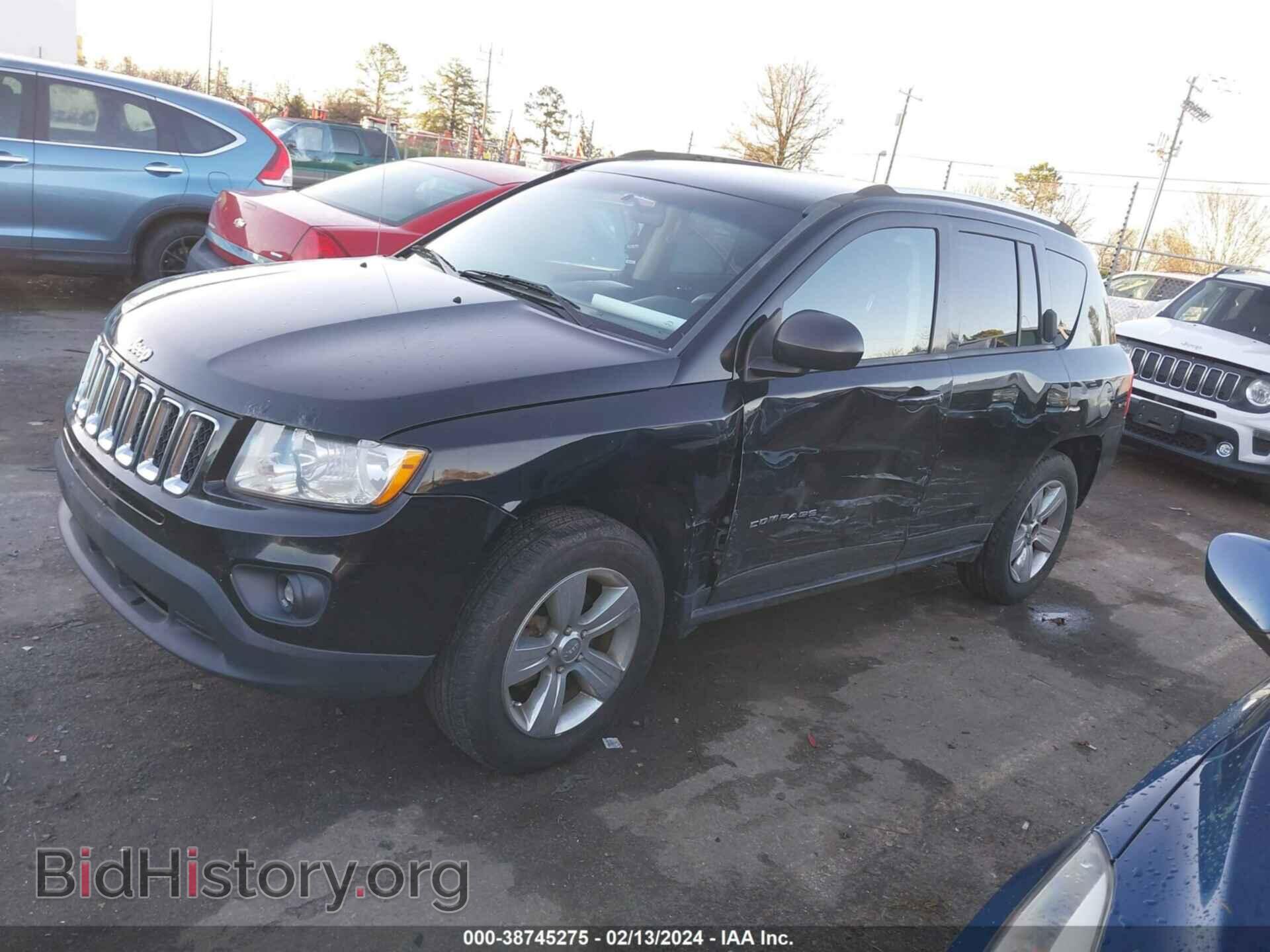 2012 JEEP COMPASS - VIN: 1C4NJDBB1CD584513 - Фото 2
