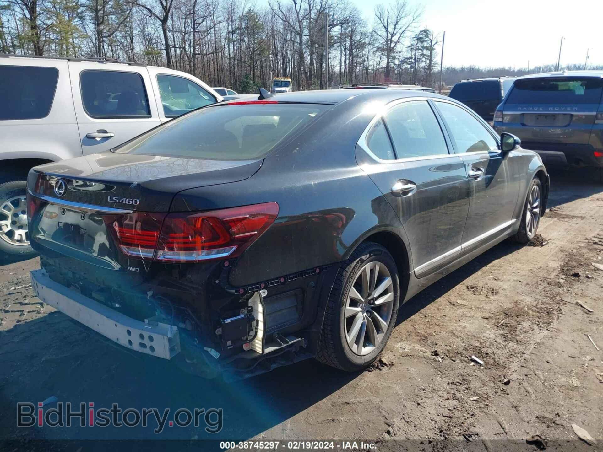 2013 LEXUS LS 460 - VIN: JTHCL5EF4D5017342 - Фото 4