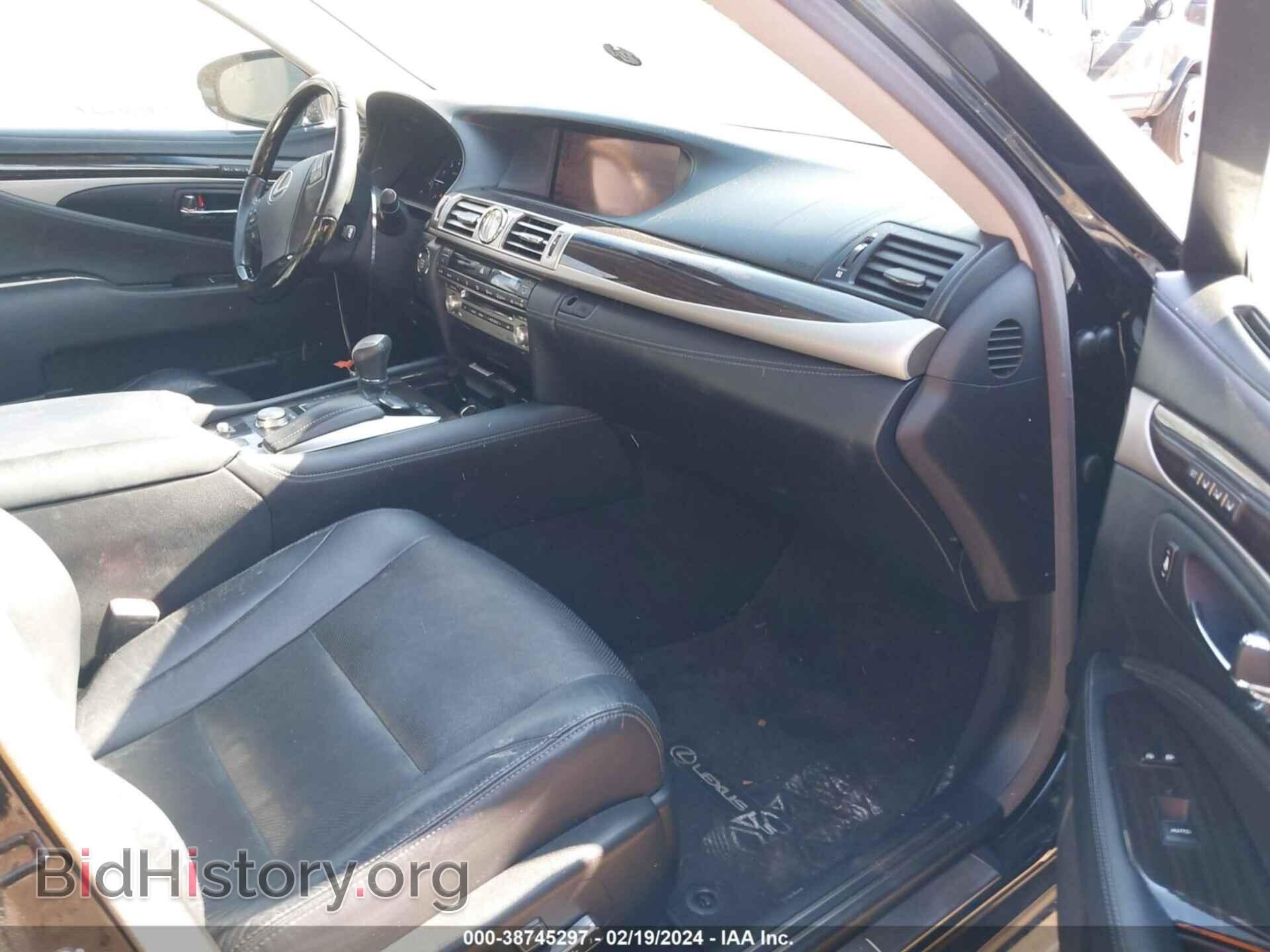 2013 LEXUS LS 460 - VIN: JTHCL5EF4D5017342 - Фото 5