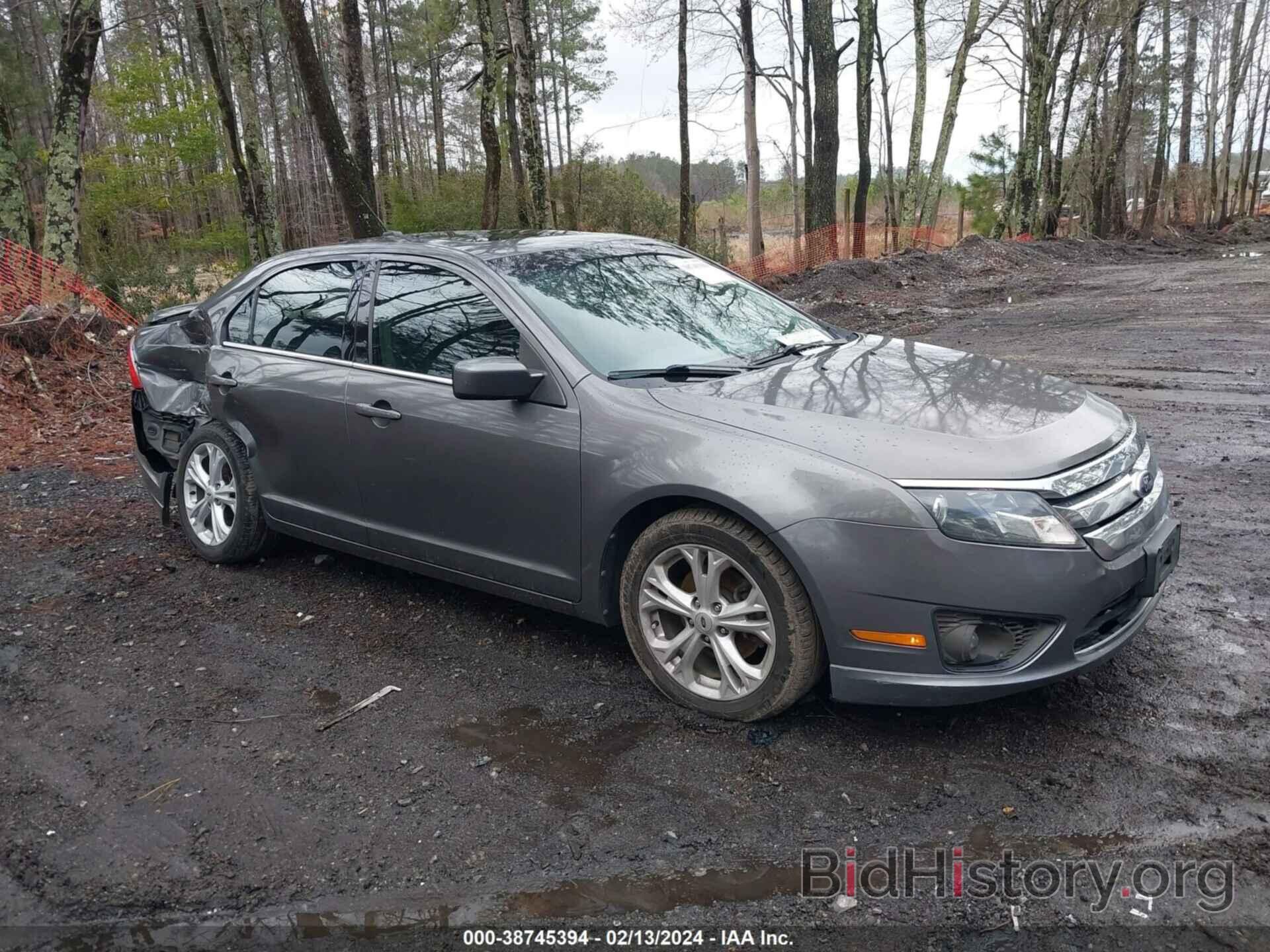 Photo 3FAHP0HA4CR406319 - FORD FUSION 2012