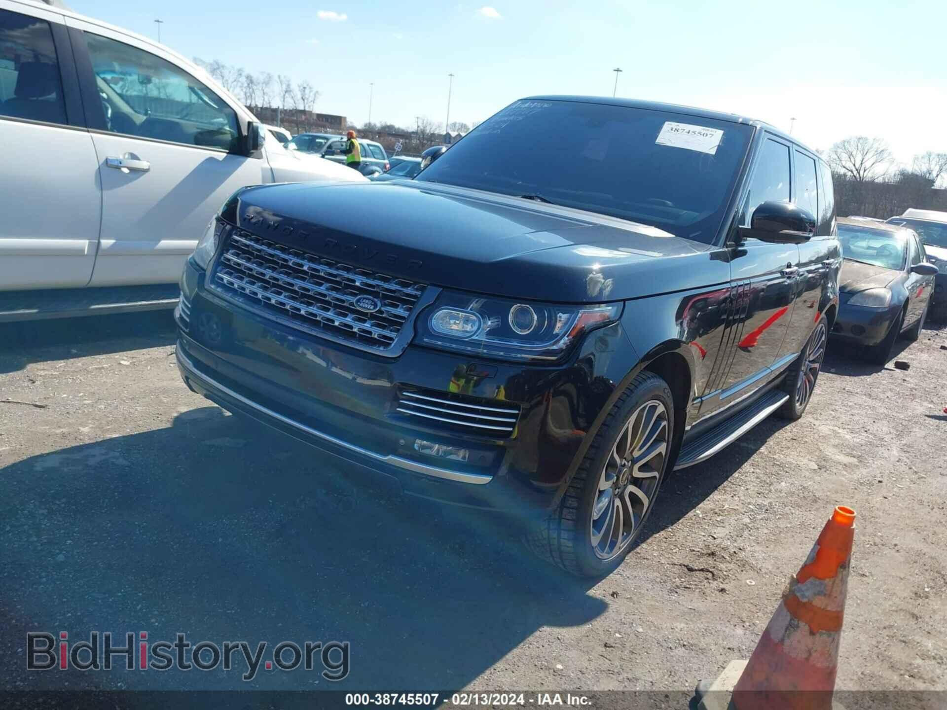 2013 LAND ROVER RANGE ROVER - VIN: SALGV2EF5DA107451 - Фото 2