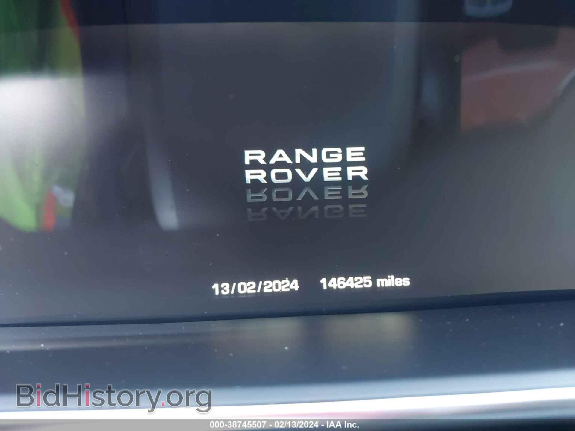 2013 LAND ROVER RANGE ROVER - VIN: SALGV2EF5DA107451 - Фото 7