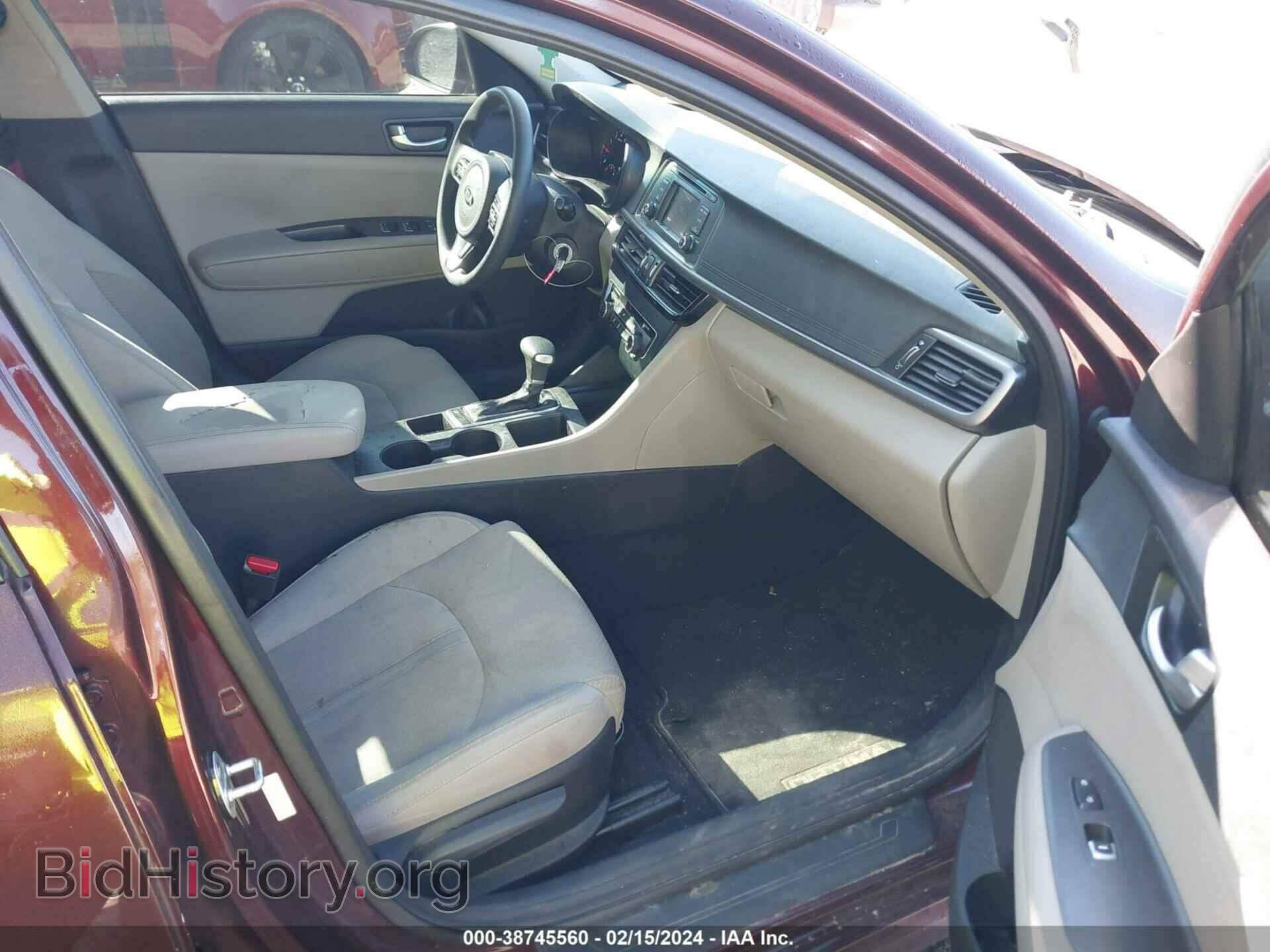 2016 KIA OPTIMA - VIN: 5XXGT4L34GG031537 - Фото 5