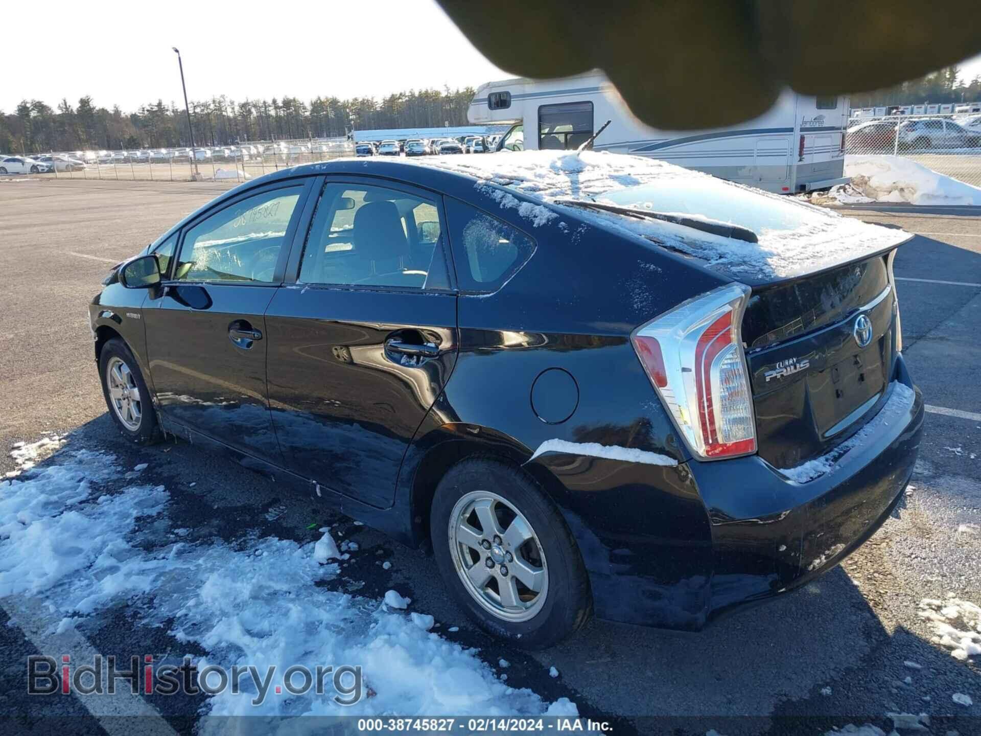 2012 TOYOTA PRIUS - VIN: JTDKN3DUXC5503941 - Фото 3