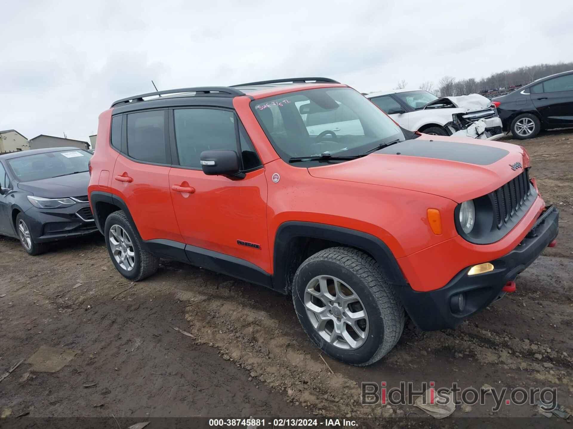 Фотография ZACCJBCB4HPF63965 - JEEP RENEGADE 2017