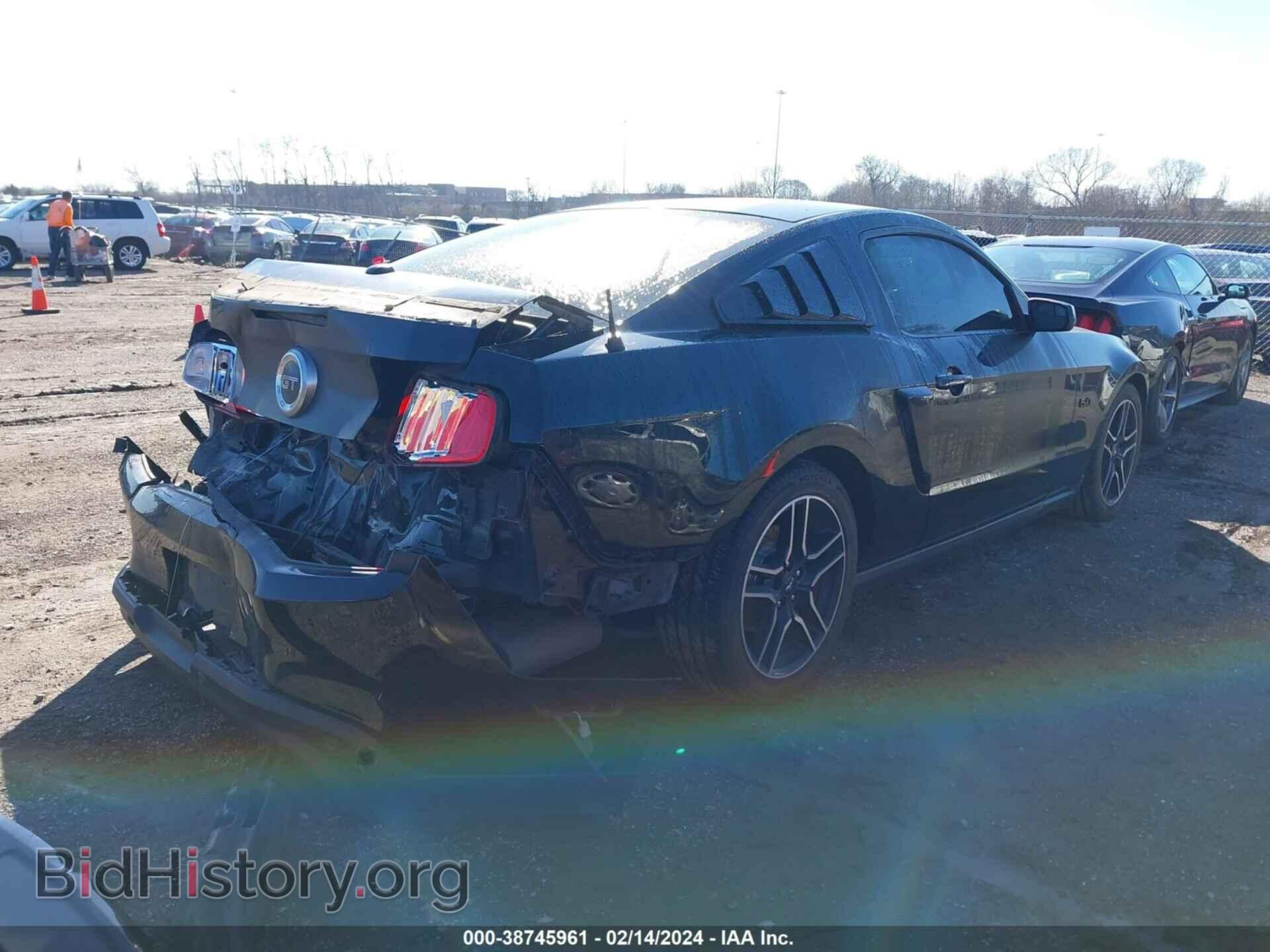 2012 FORD MUSTANG - VIN: 1ZVBP8CF3C5244460 - Фото 4
