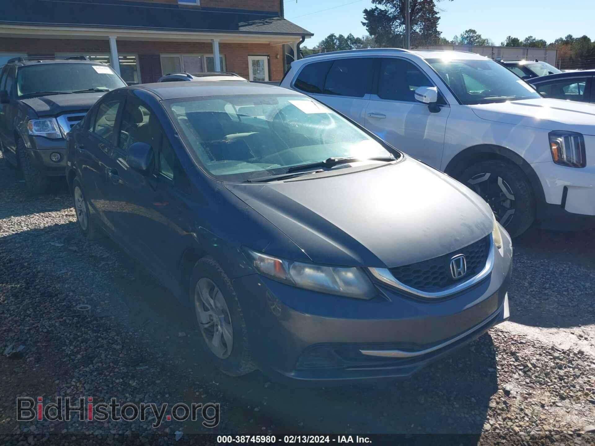 Фотография 2HGFB2F53DH548256 - HONDA CIVIC 2013