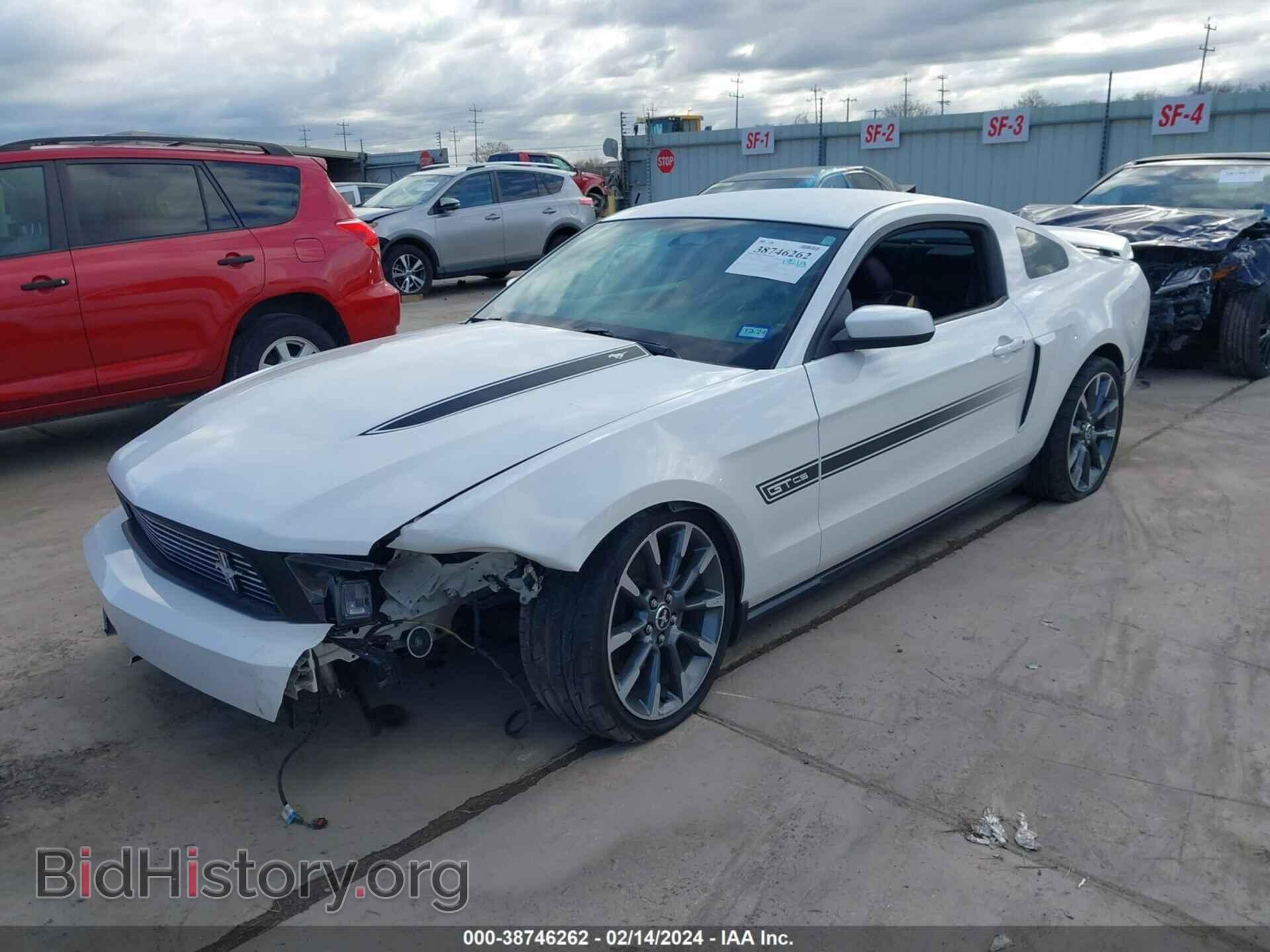 2011 FORD MUSTANG - VIN: 1ZVBP8CF3B5104228 - Фото 2