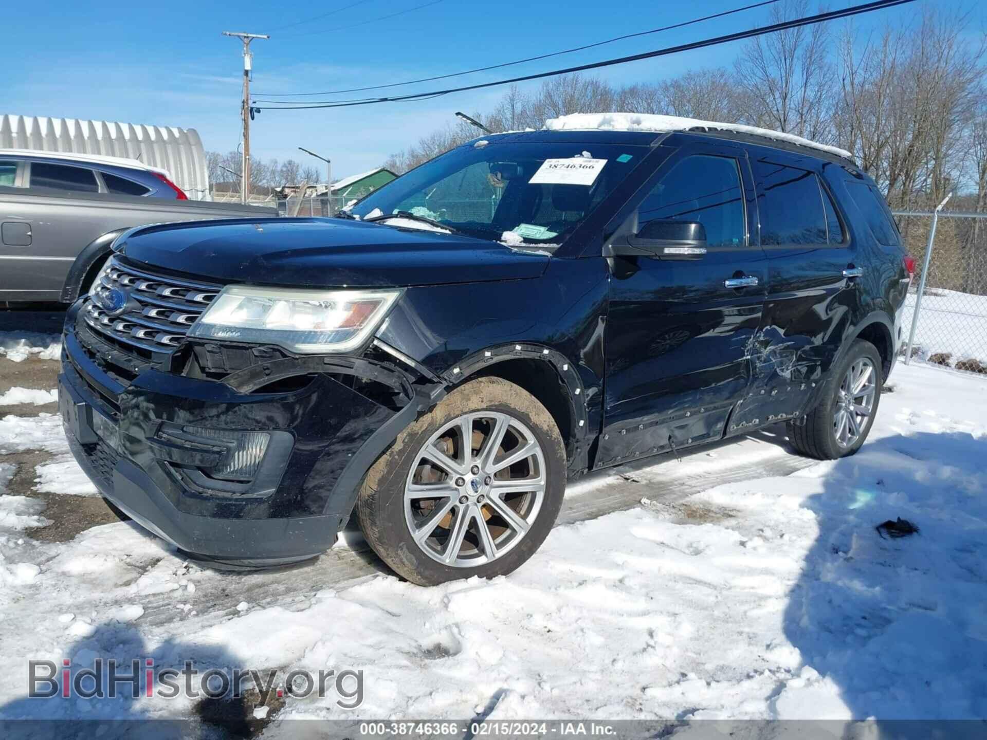 2016 FORD EXPLORER - VIN: 1FM5K8F82GGA98599 - Фото 2