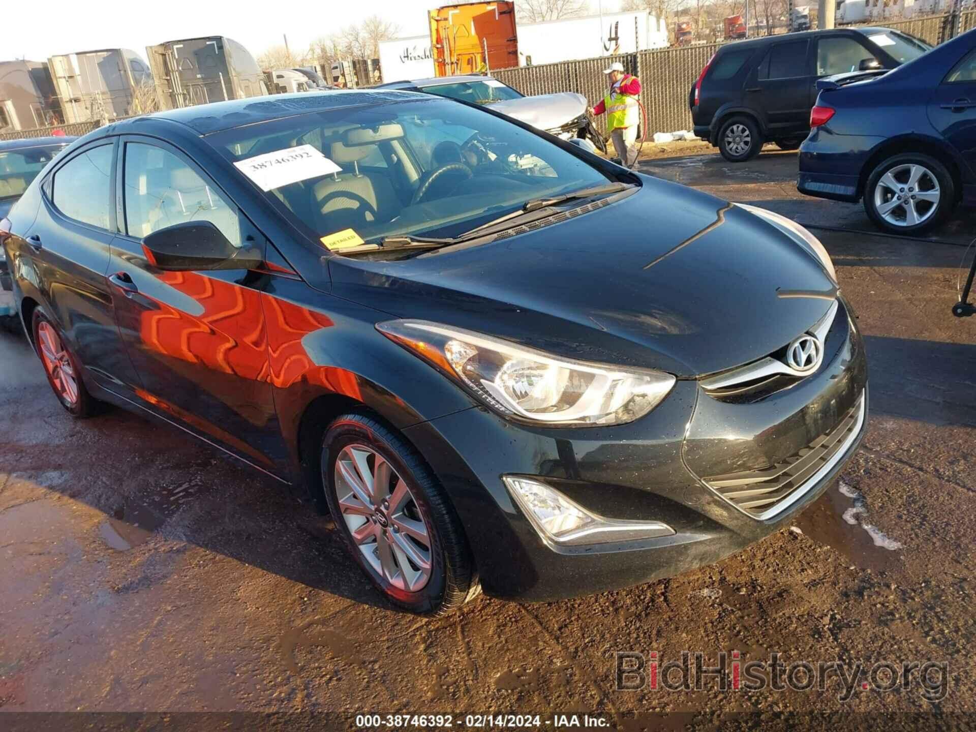 Photo KMHDH4AE8EU090599 - HYUNDAI ELANTRA 2014