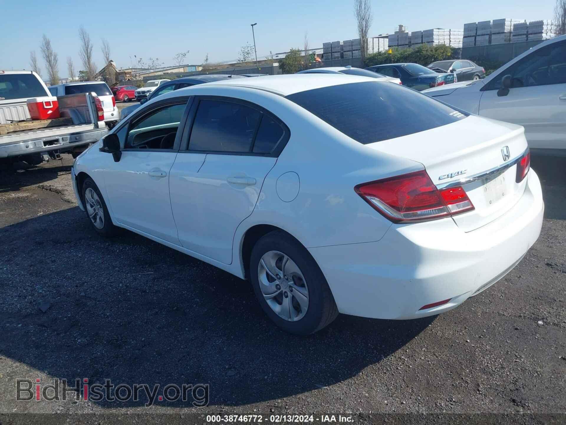 2013 HONDA CIVIC - VIN: 19XFB2F56DE278272 - Фото 3