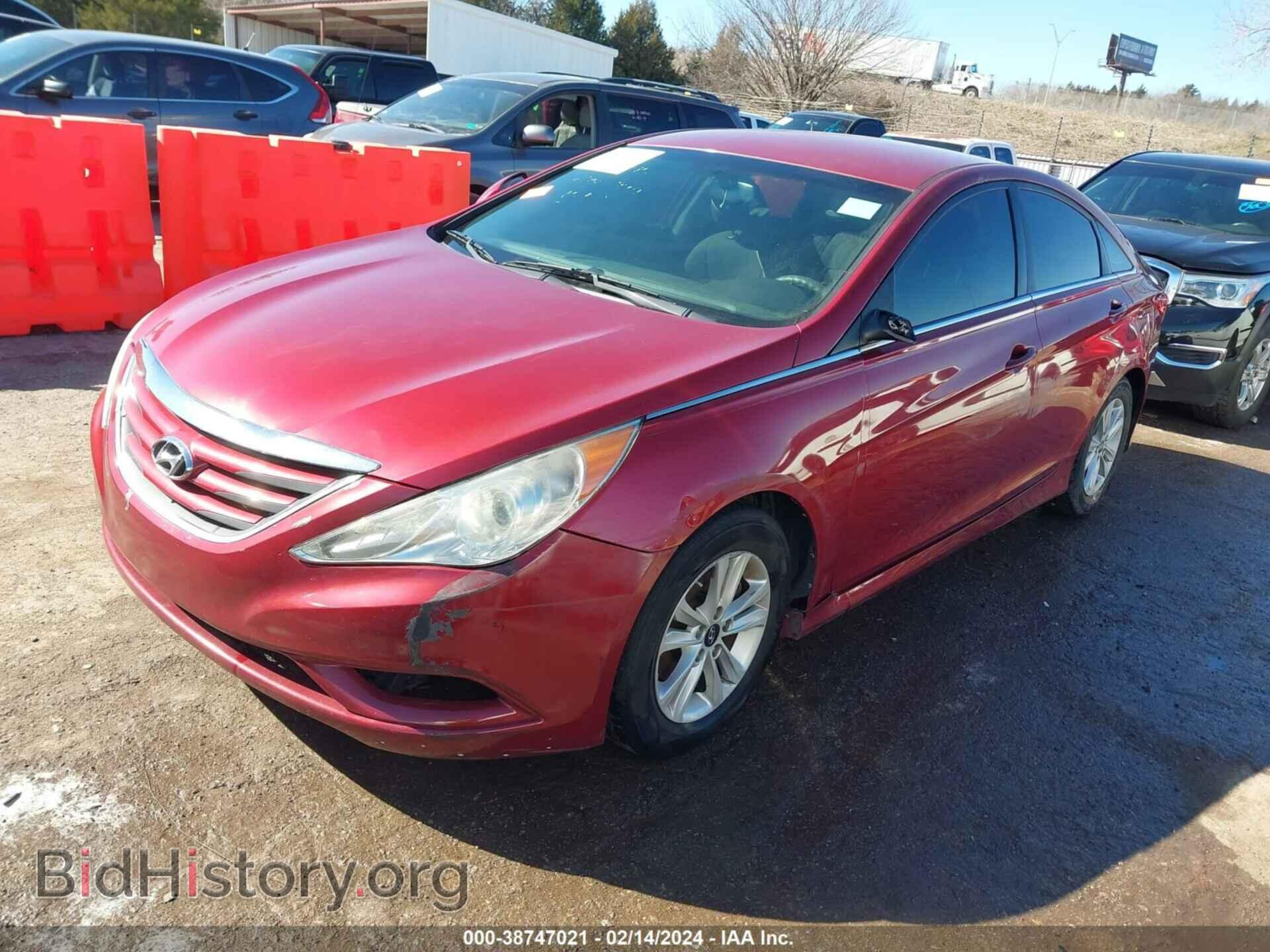 2014 HYUNDAI SONATA - VIN: 5NPEB4AC1EH854926 - Фото 2