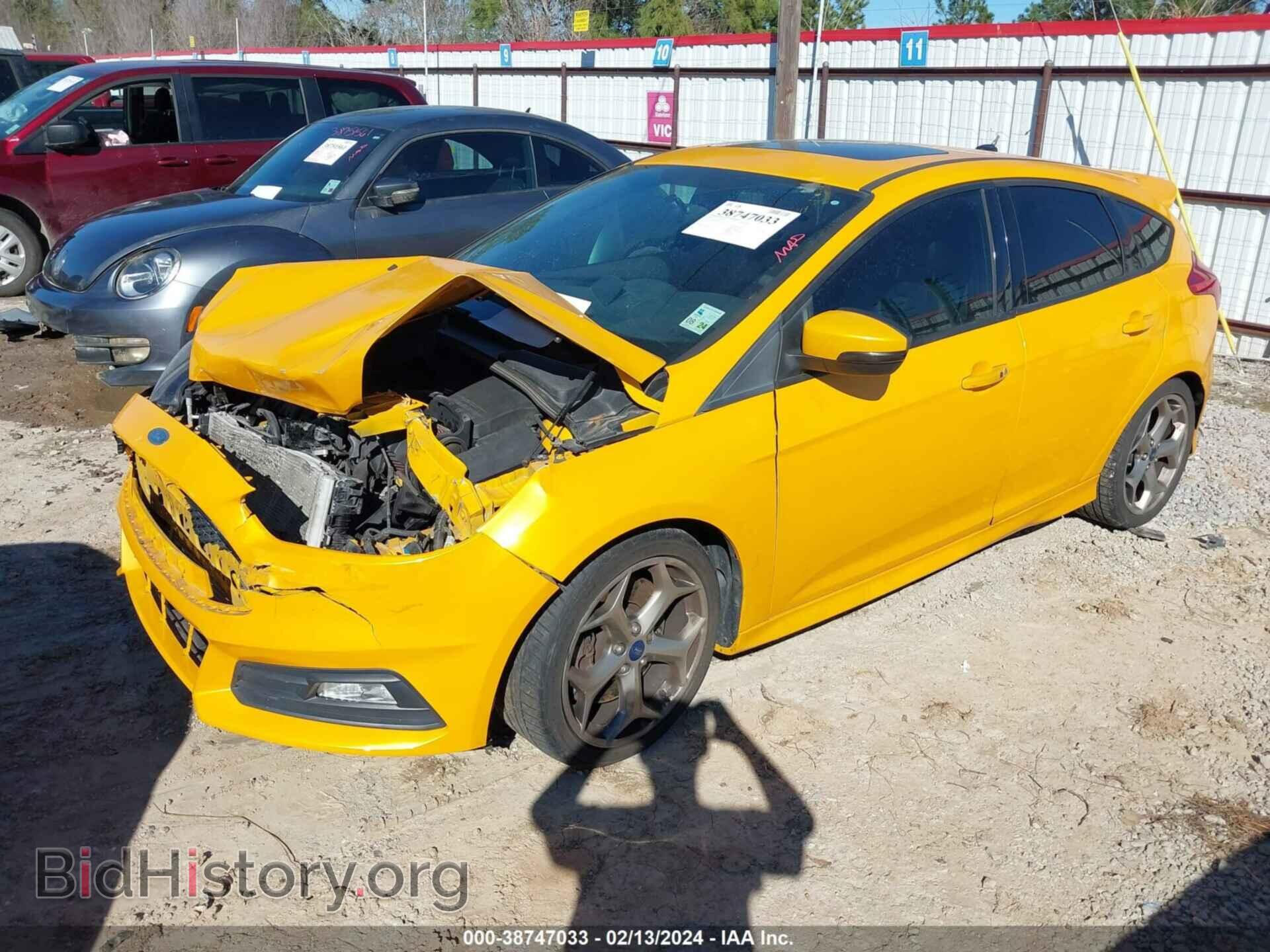 2015 FORD FOCUS ST - VIN: 1FADP3L94FL255367 - Фото 2