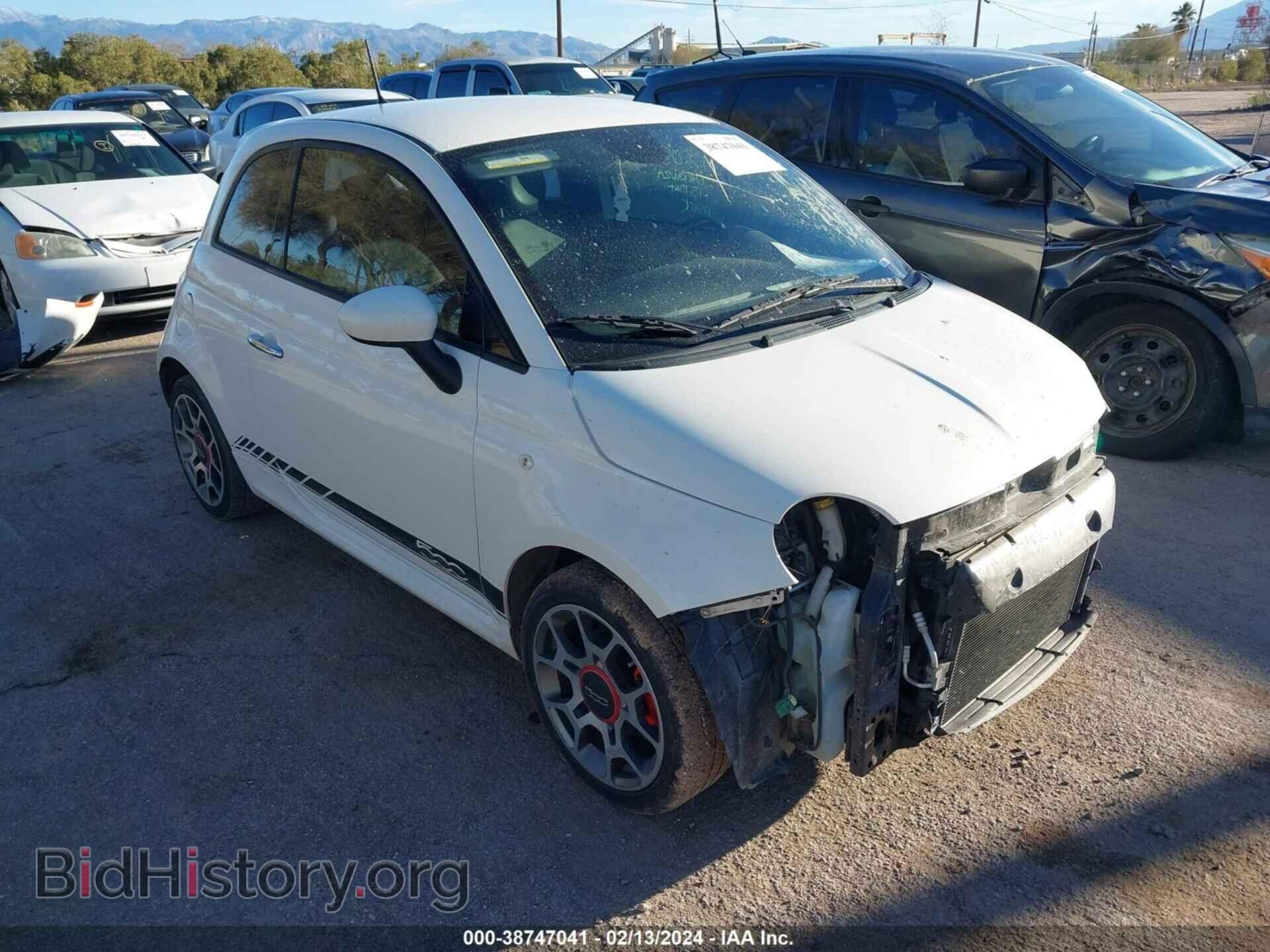 Photo 3C3CFFBRXFT609865 - FIAT 500 2015