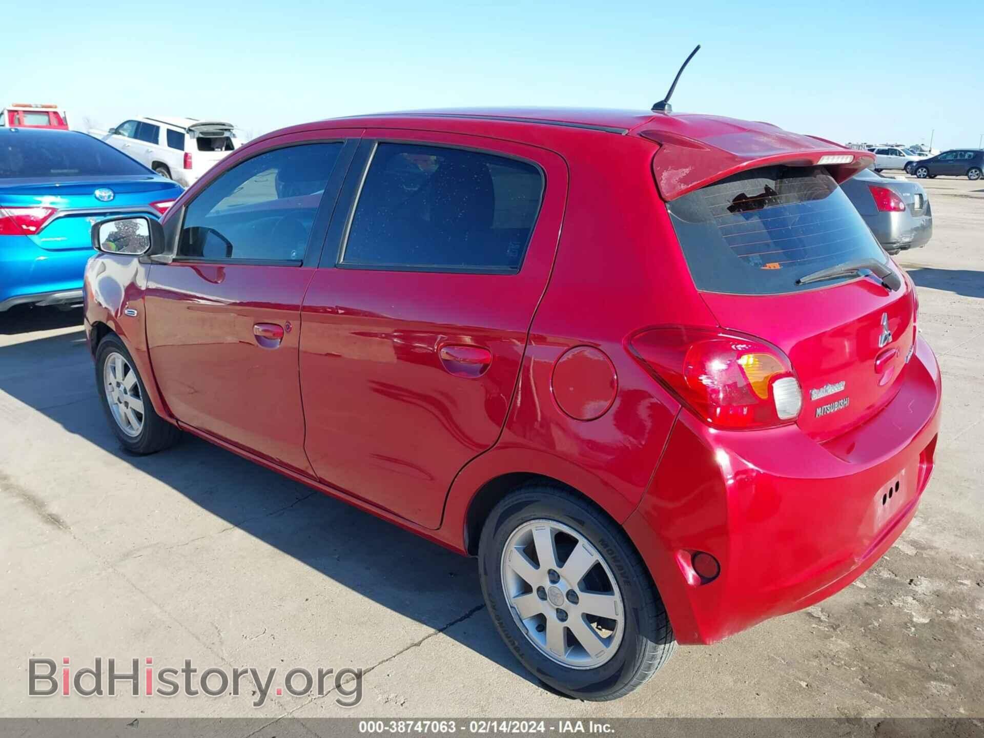 2015 MITSUBISHI MIRAGE - VIN: ML32A4HJ3FH056652 - Фото 3