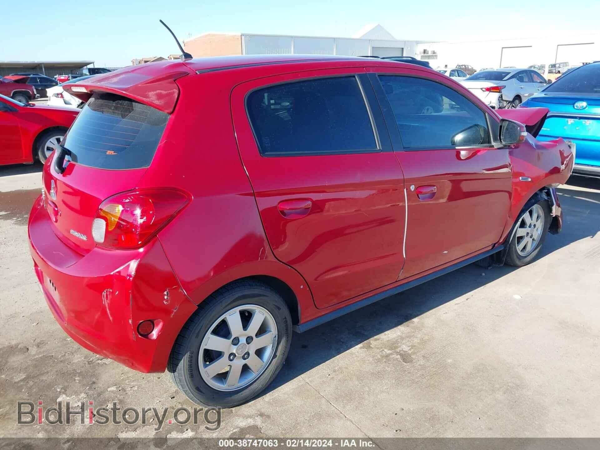 2015 MITSUBISHI MIRAGE - VIN: ML32A4HJ3FH056652 - Фото 4
