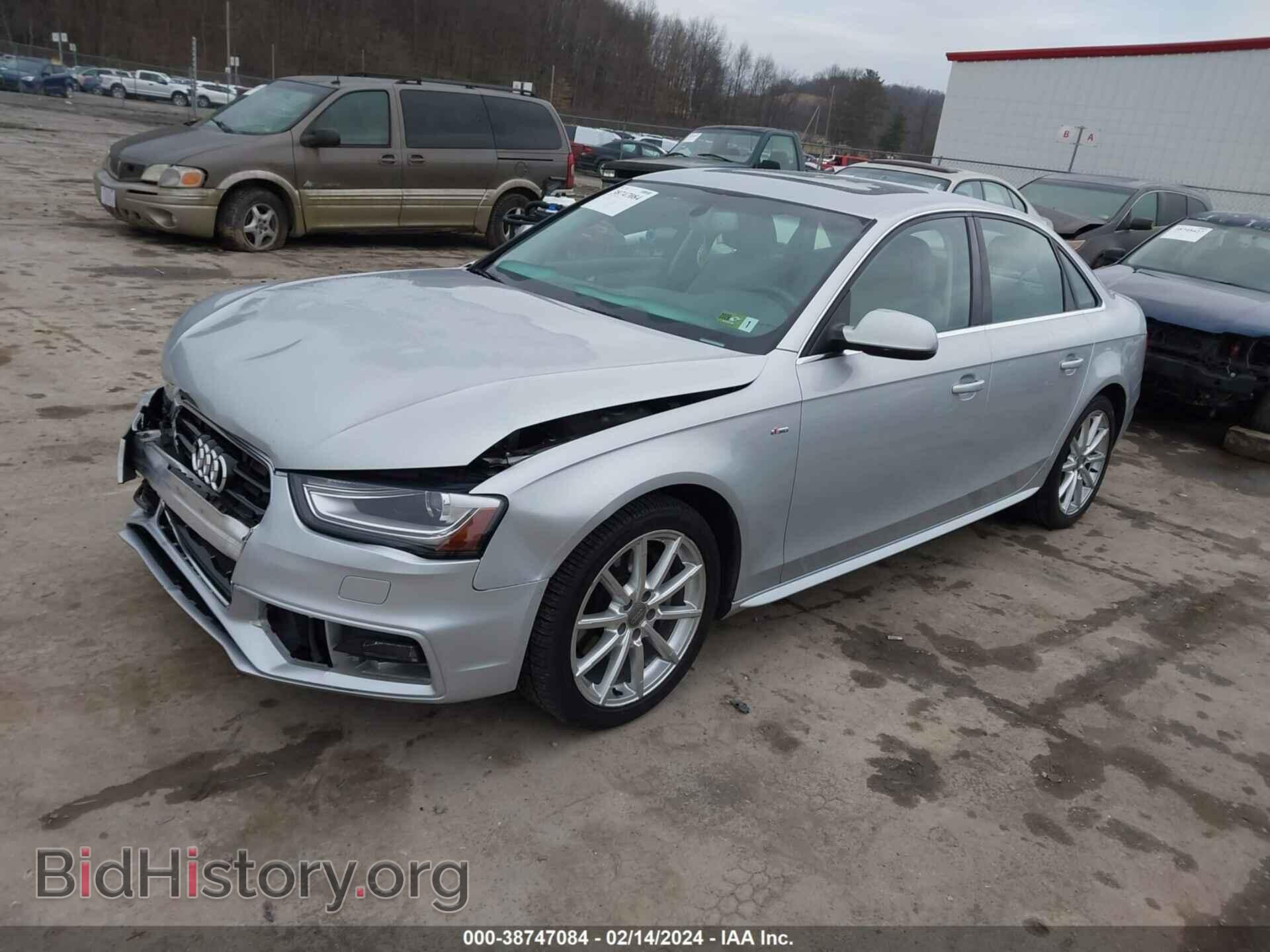 2014 AUDI A4 - VIN: WAUFFAFL0EN008414 - Фото 2